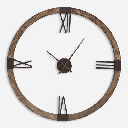 Uttermost Marcelo Modern Wall Clock | Zin Home
