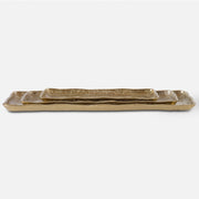 Uttermost Artisan Antique Gold Trays, S/3