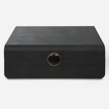 Lalique Black Shagreen Box