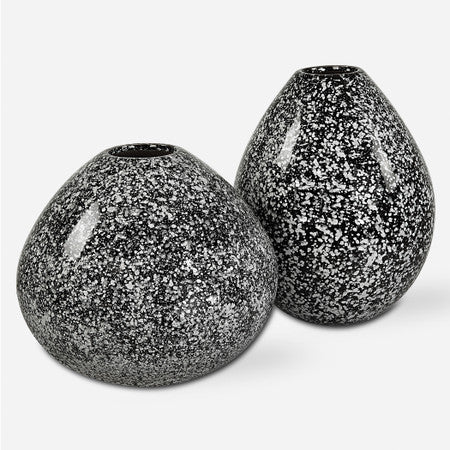 Cosmic Black & White Vases, Set/2