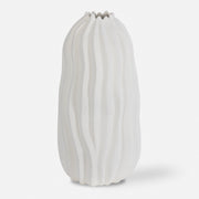 Uttermost Merritt White Floor Vase