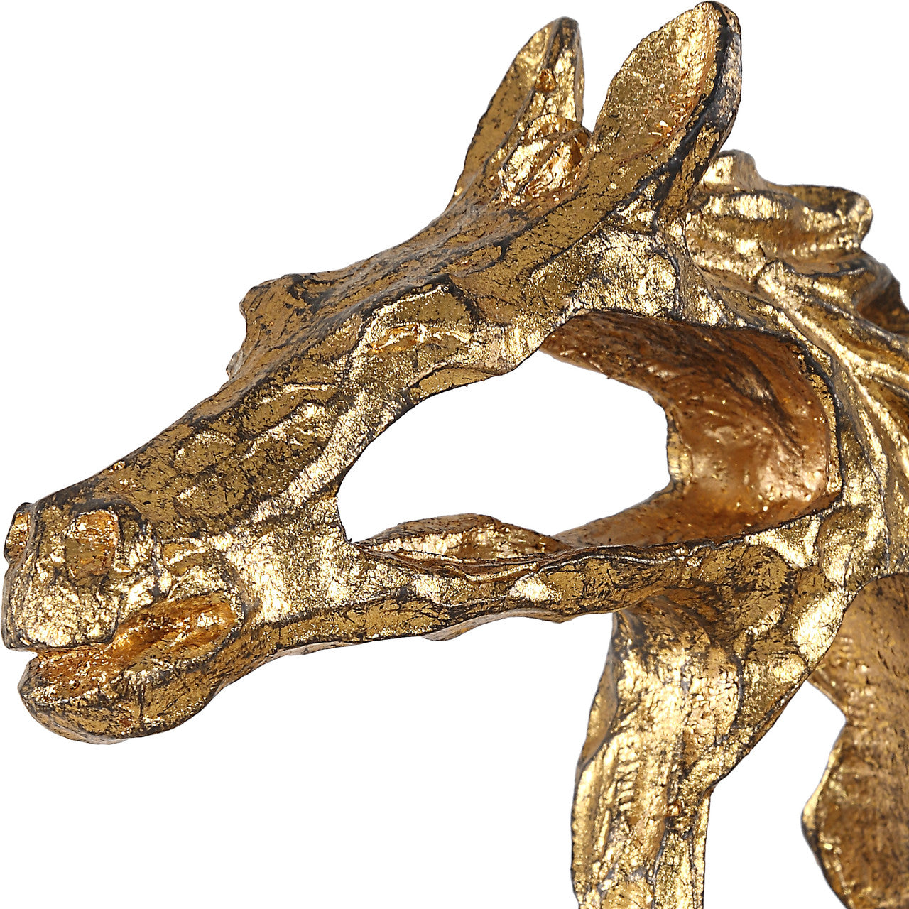 Uttermost Gallop Gold Sculpture
