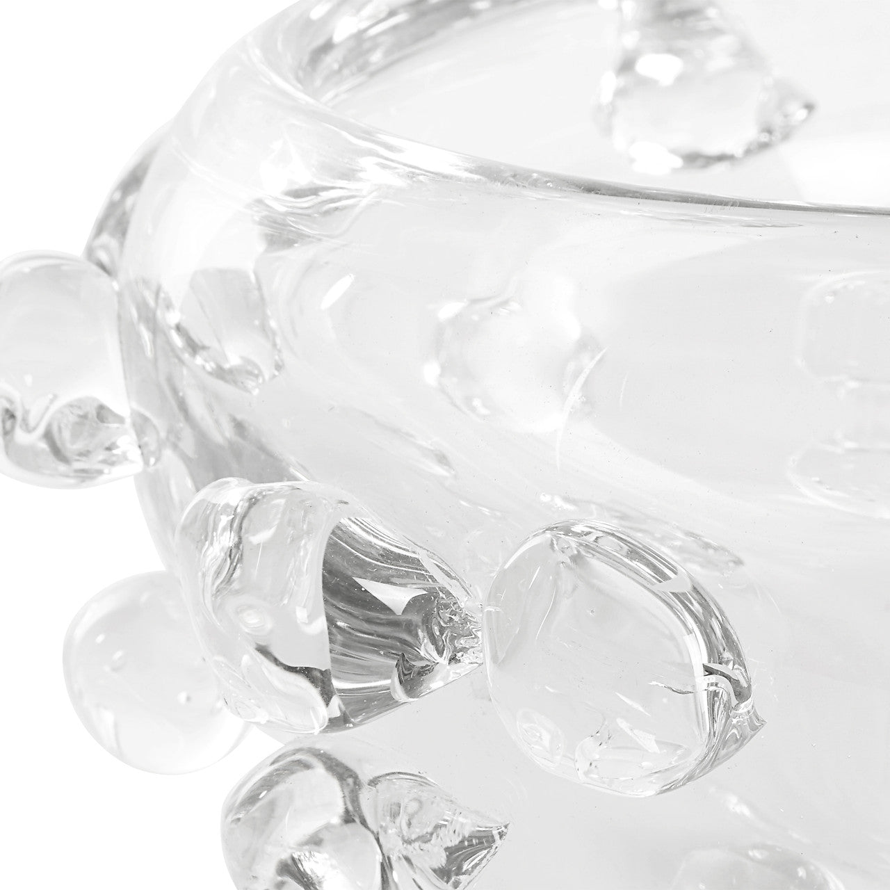 Uttermost Aura Clear Glass Bowl