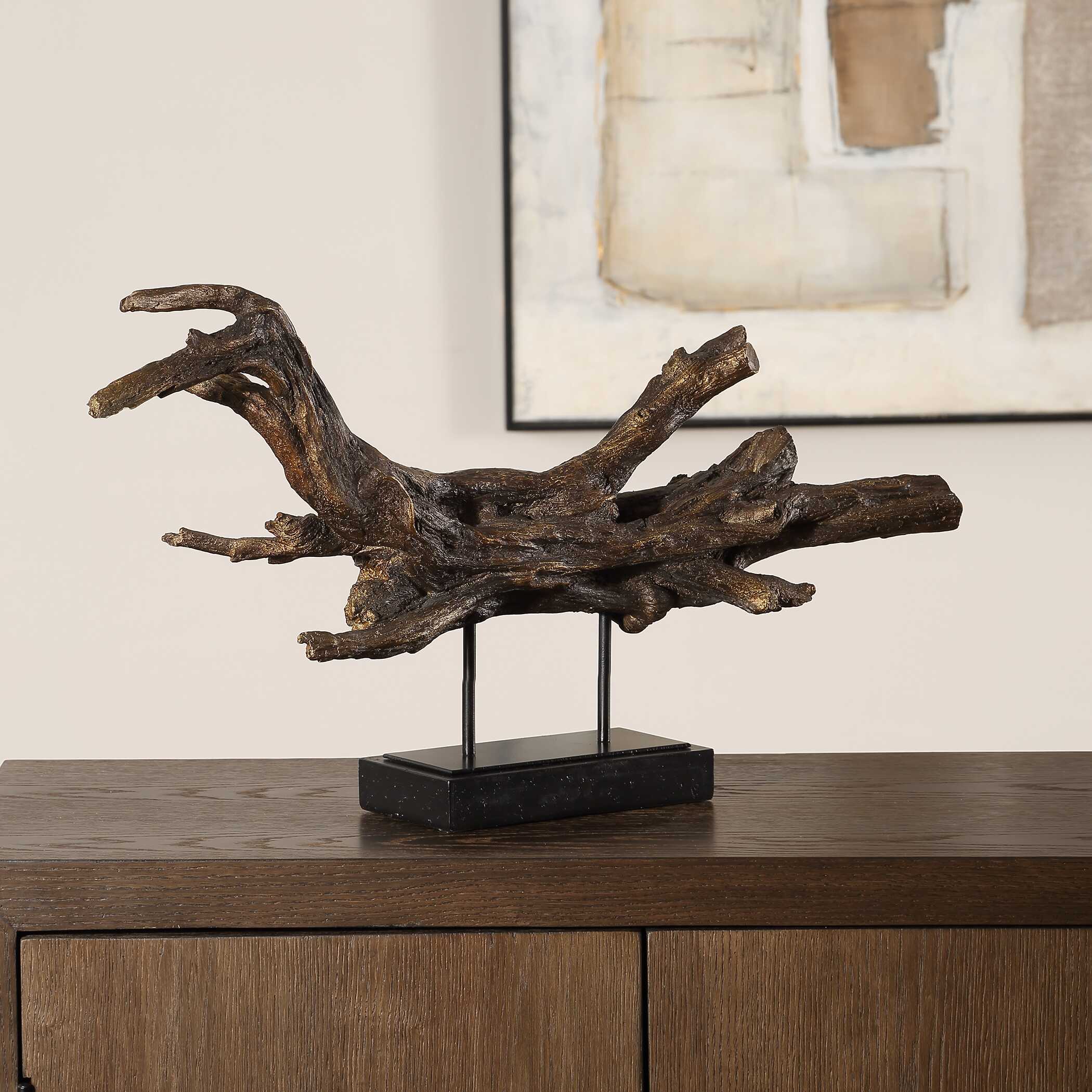 Uttermost Gilded Sculpture Branch