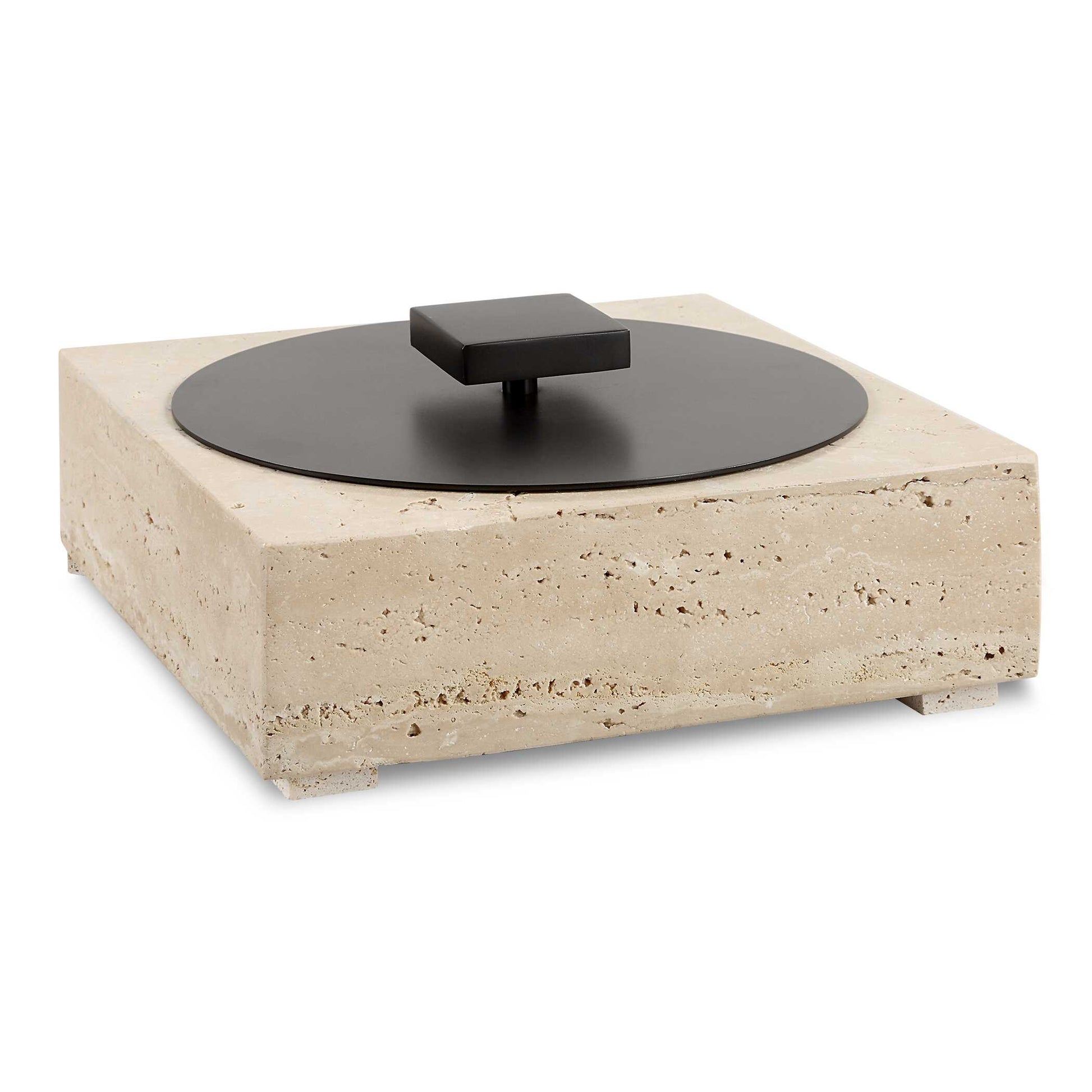 Uttermost Natural Luxe Travertine Box