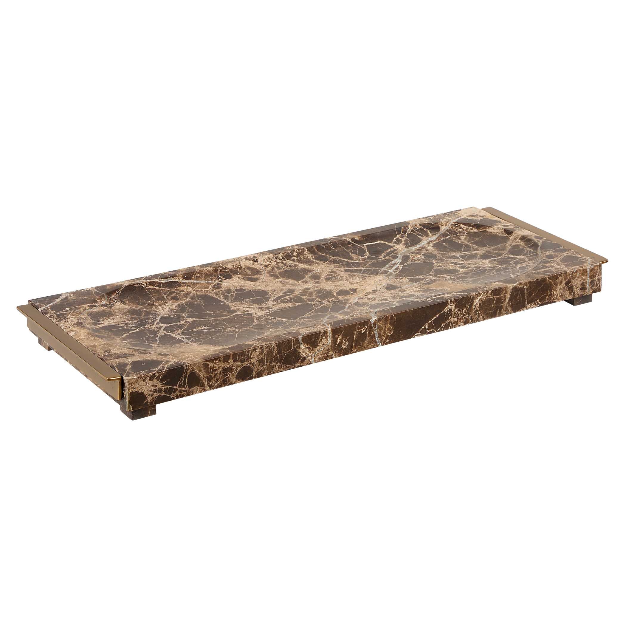Uttermost Marble Tray Crest