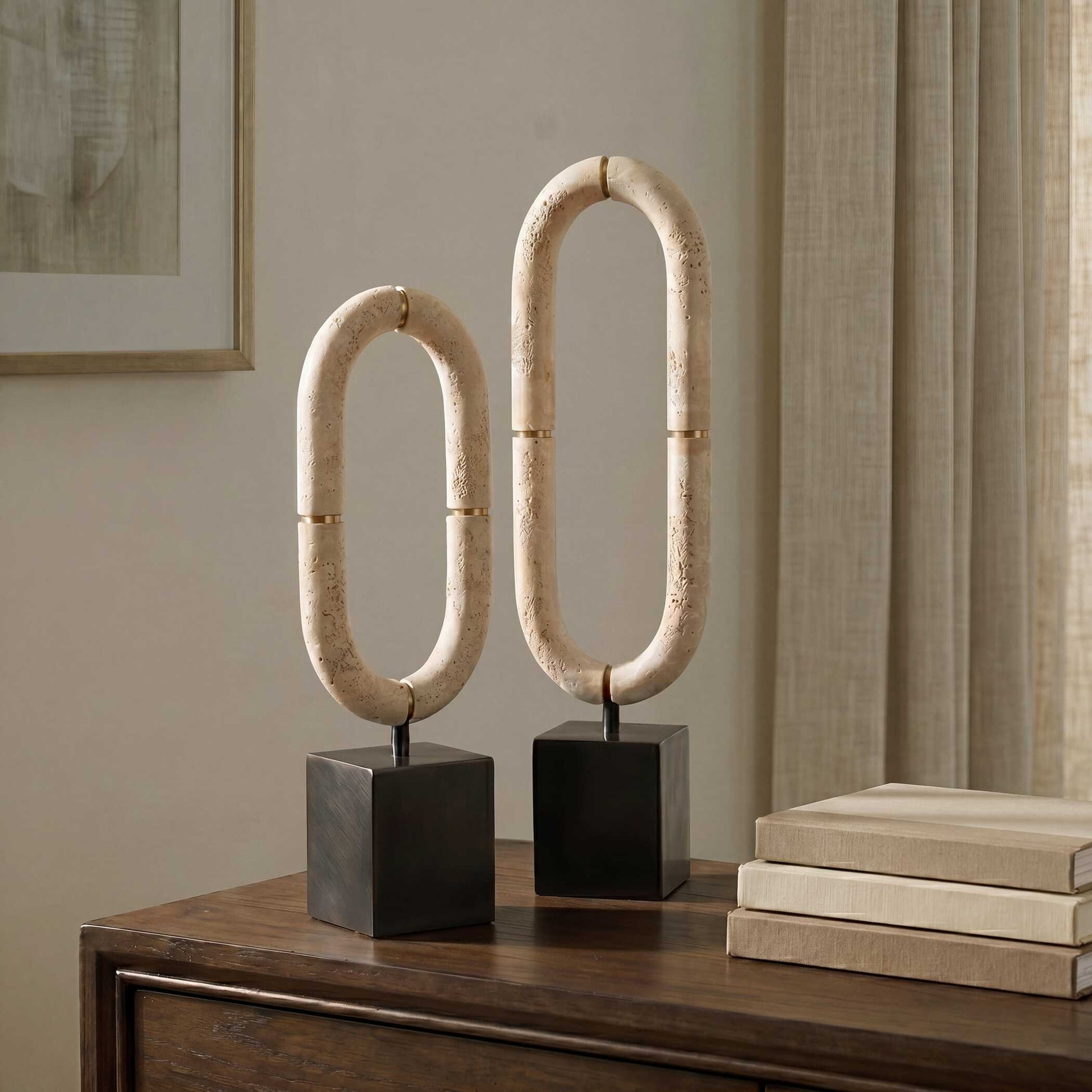 Uttermost Oval Sculptures Fusion Set/2