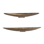 Uttermost River Run Antique Brass Bowls Set/2