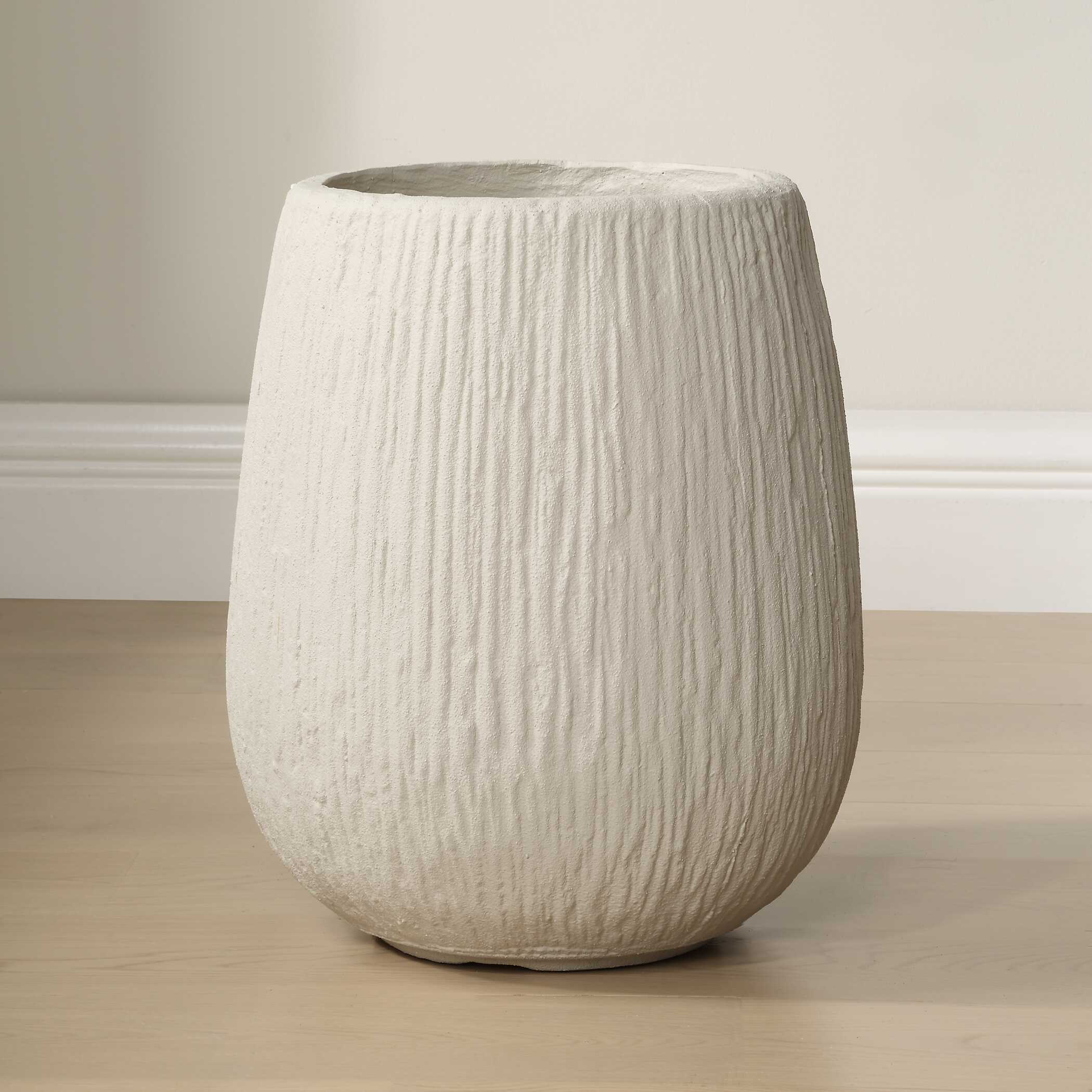 Uttermost Rustic Ridge Off-White Outdoor Planter