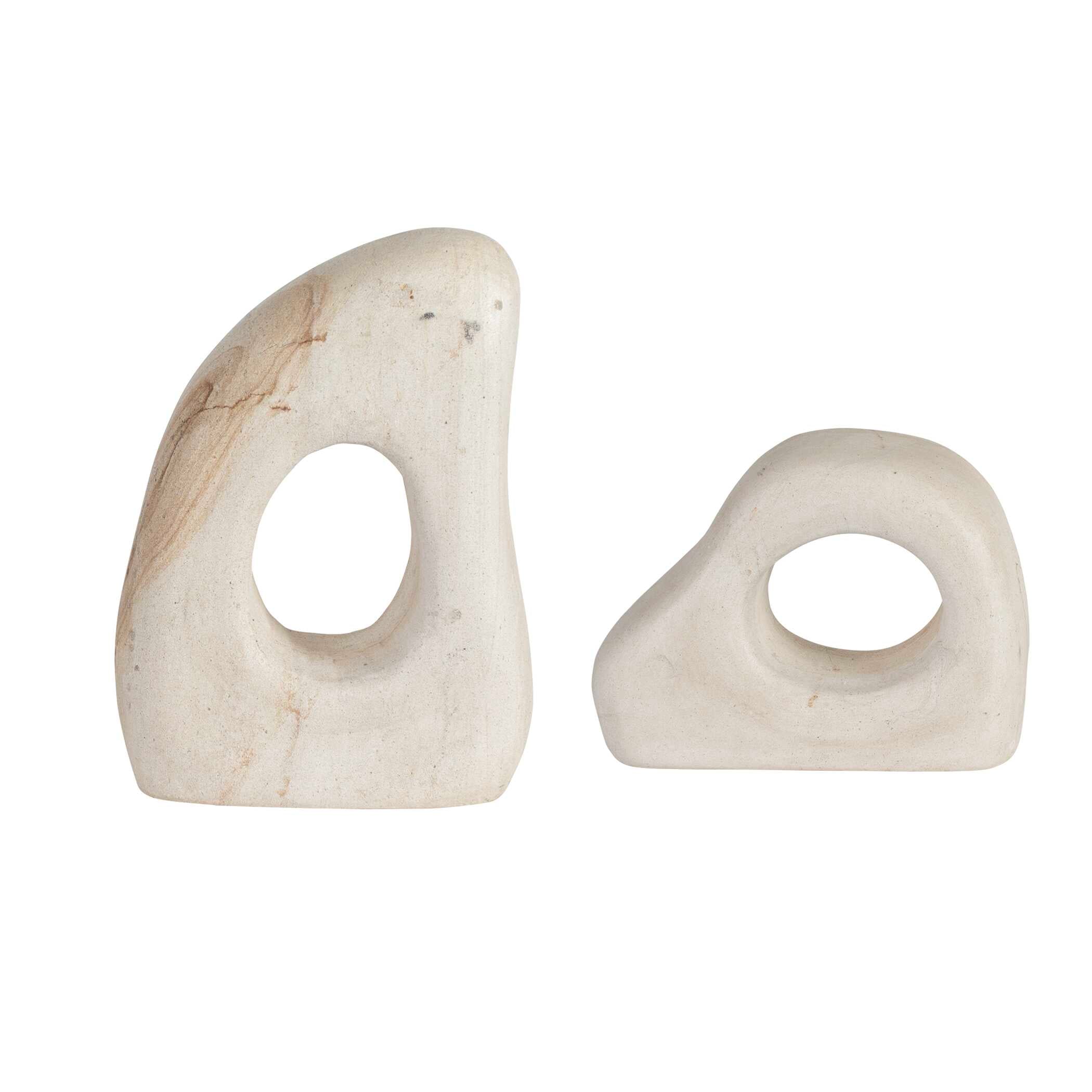 Uttermost Stone Flow Outdoor Sculptures Set/2