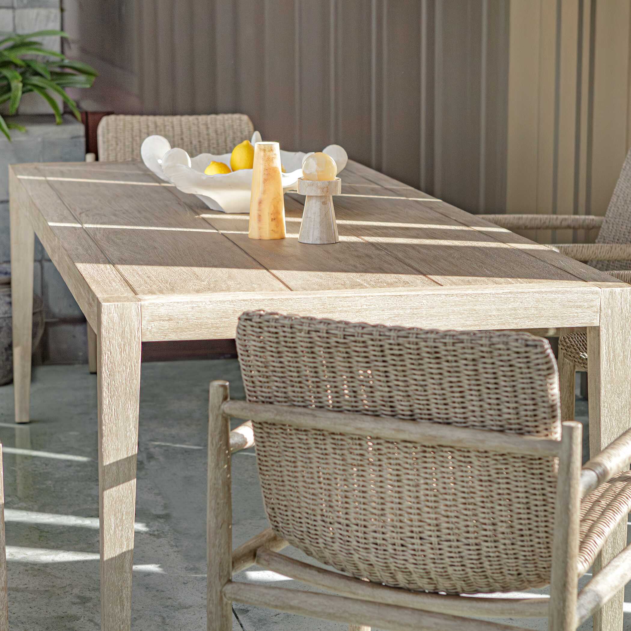 Uttermost Coral Mirage White Outdoor Bowl