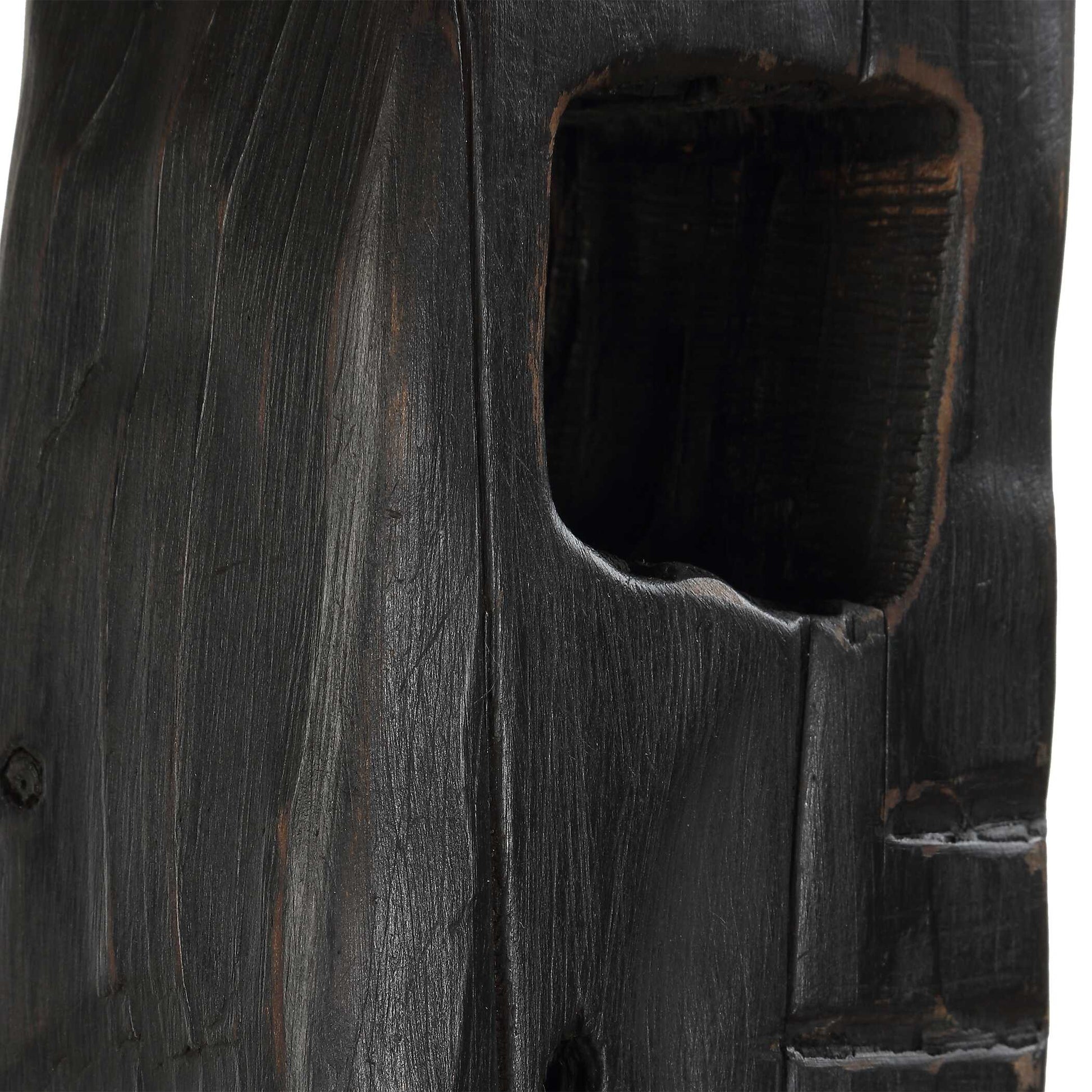 Uttermost Cipher Black Wood Totems Set/2