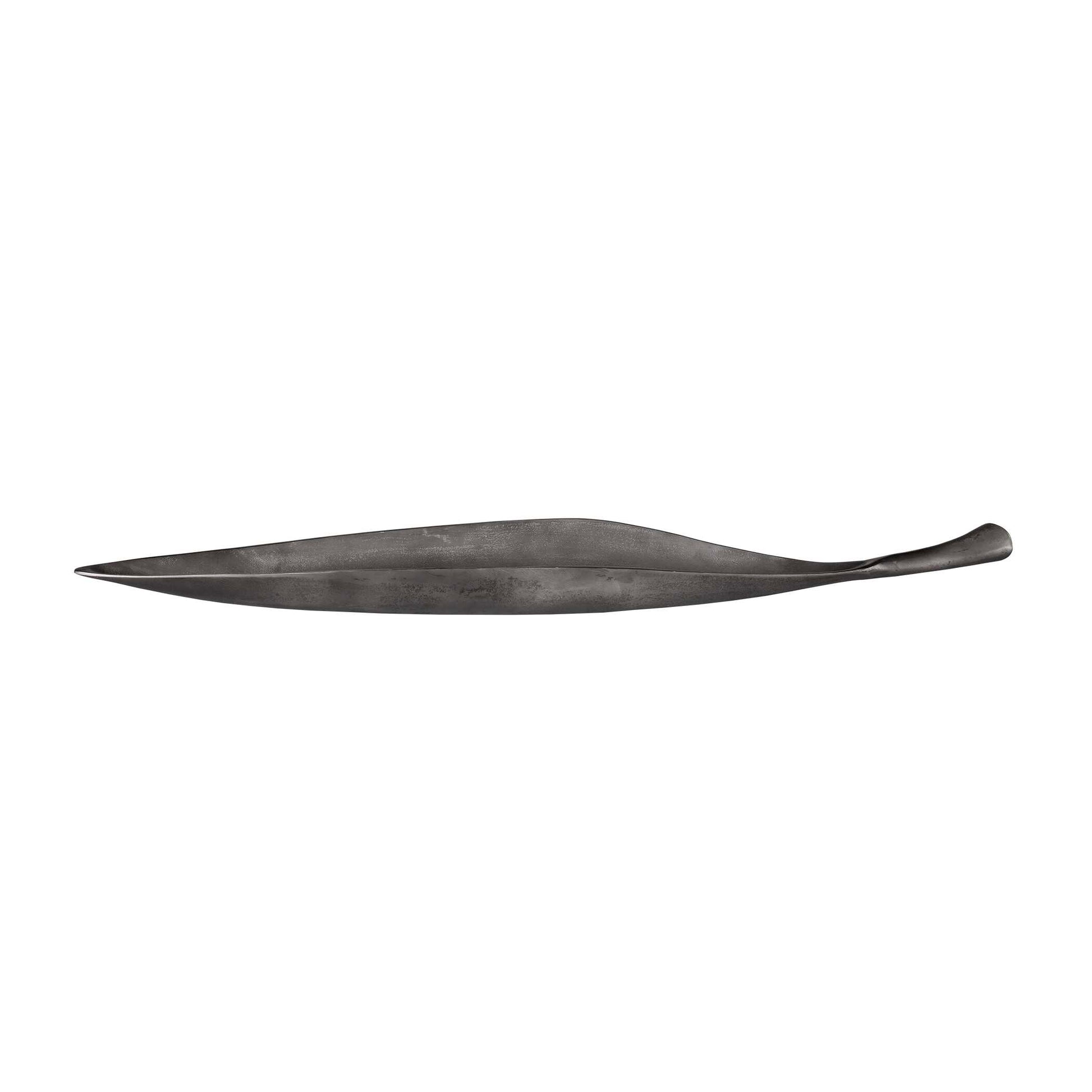 Uttermost Leaflet Dark Nickel Outdoor Bowl