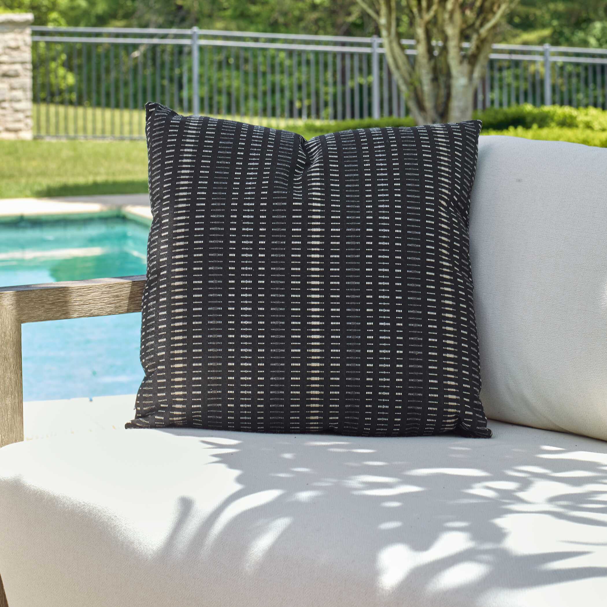 Uttermost Esti Onyx Outdoor Pillow