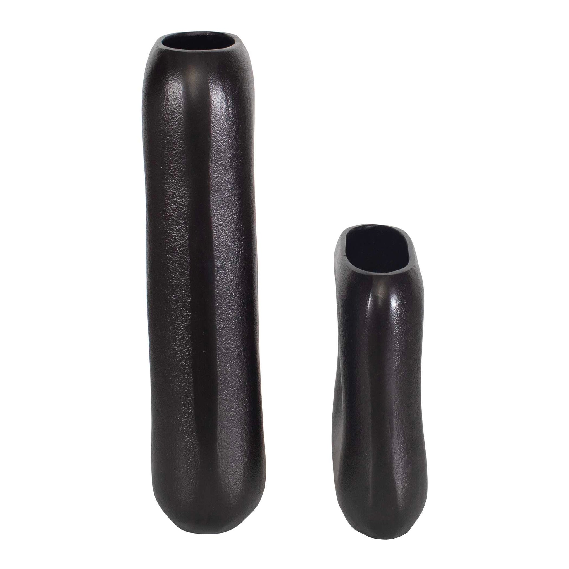 Uttermost Anodic Dark Brown Vases Set/2