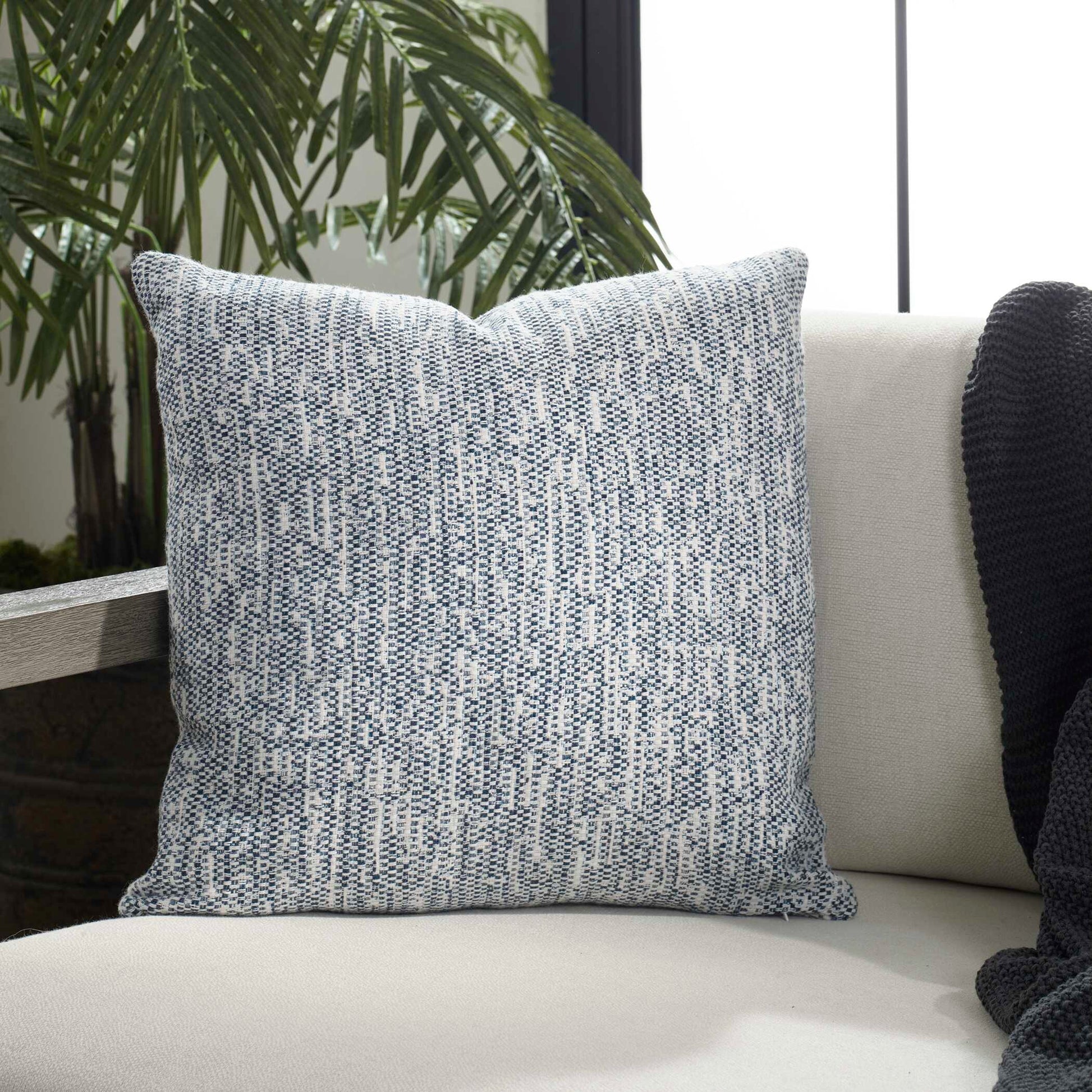 Uttermost Zenith Indigo Outdoor Pillow