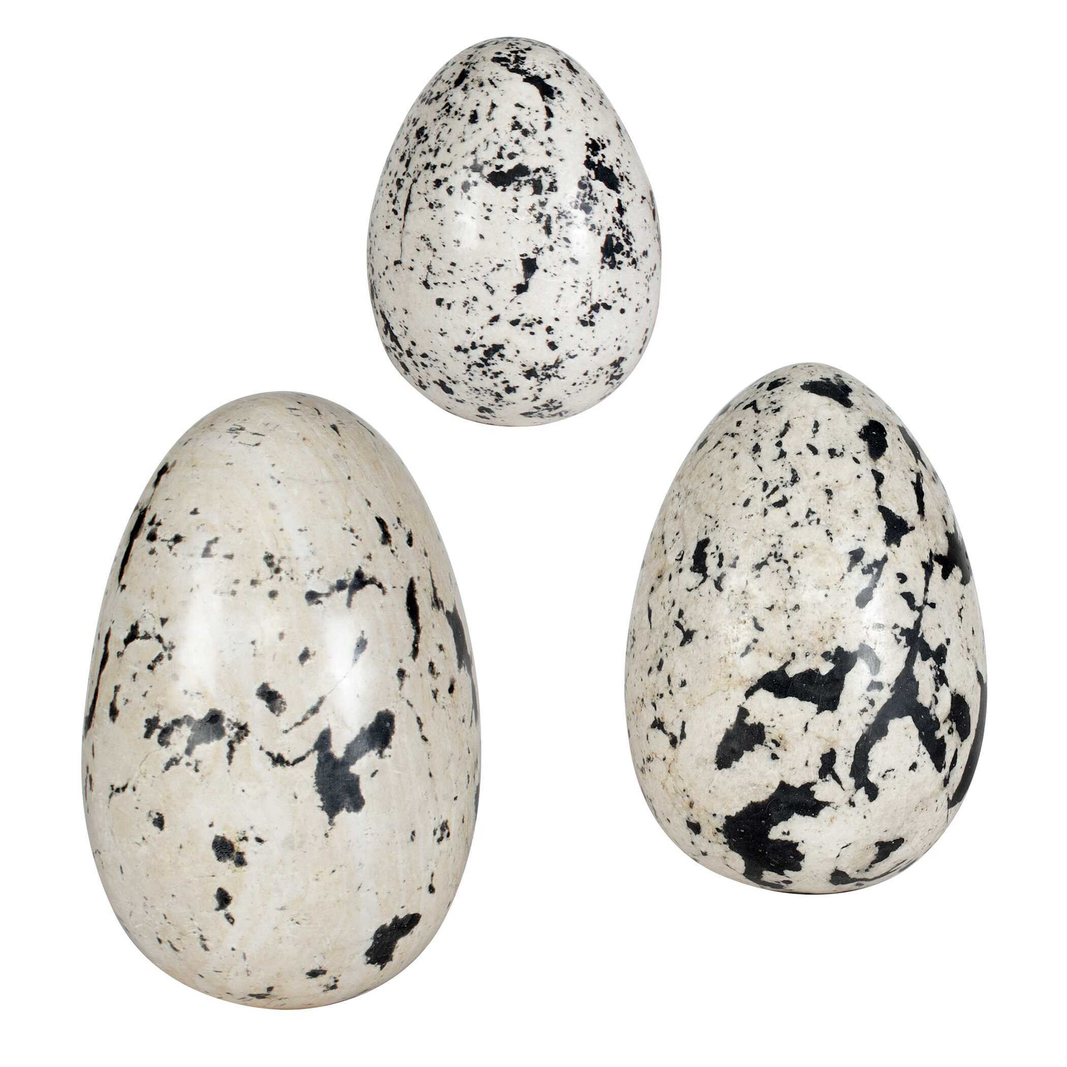 Uttermost Nest Trio Indoor-Outdoor Stone Eggs Set/3