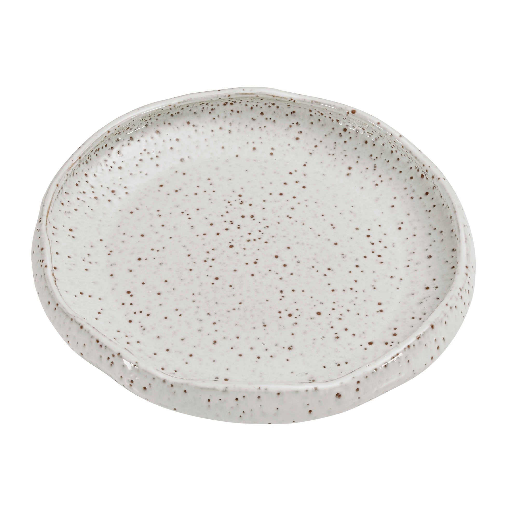 Uttermost Stardust Ripple Indoor-Outdoor White Bowl