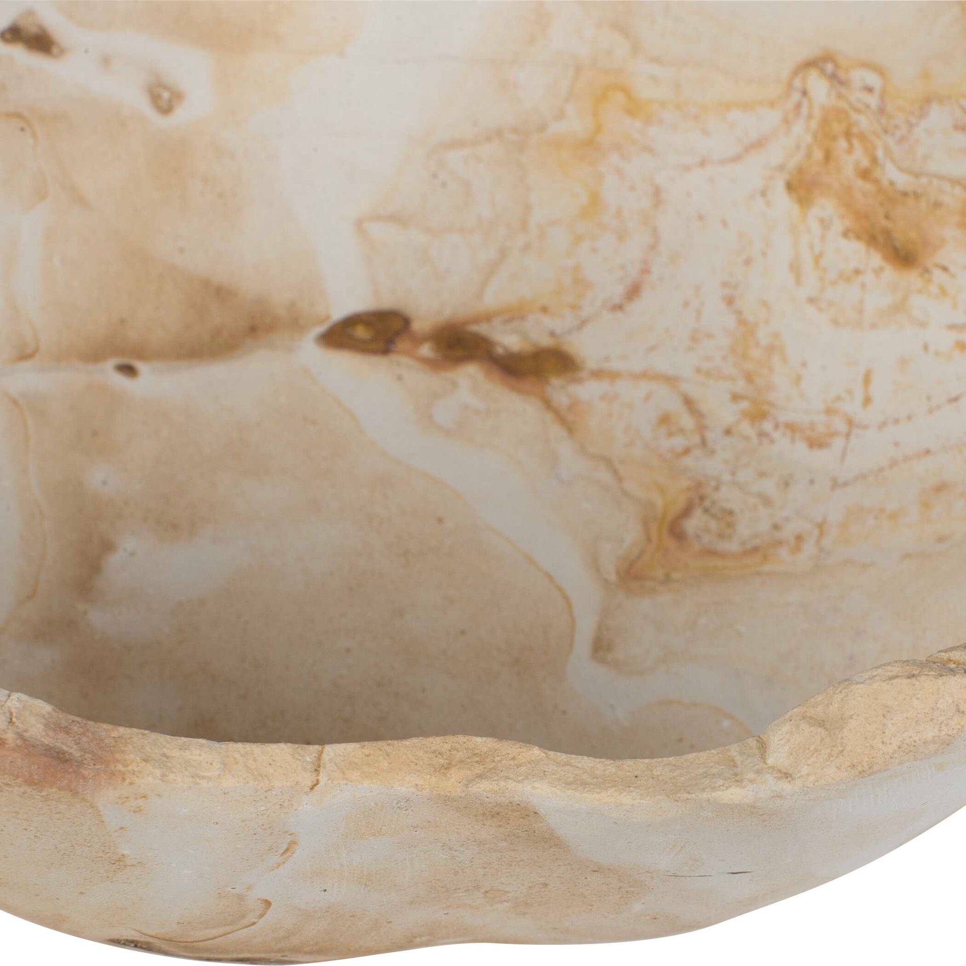 Uttermost Sahara Bloom Indoor-Outdoor Stone Bowl
