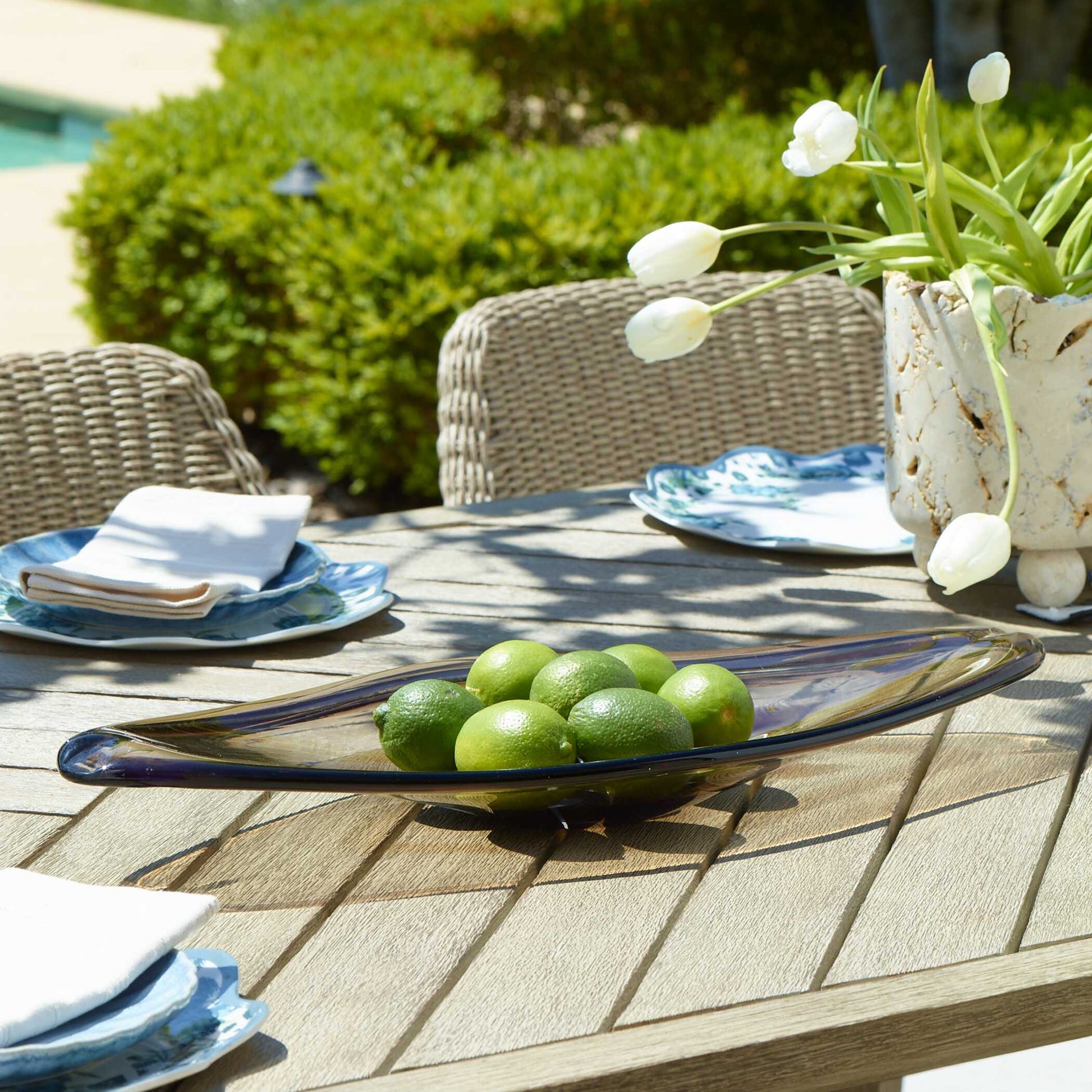 Uttermost Soluna Indoor-Outdoor Glass Bowl