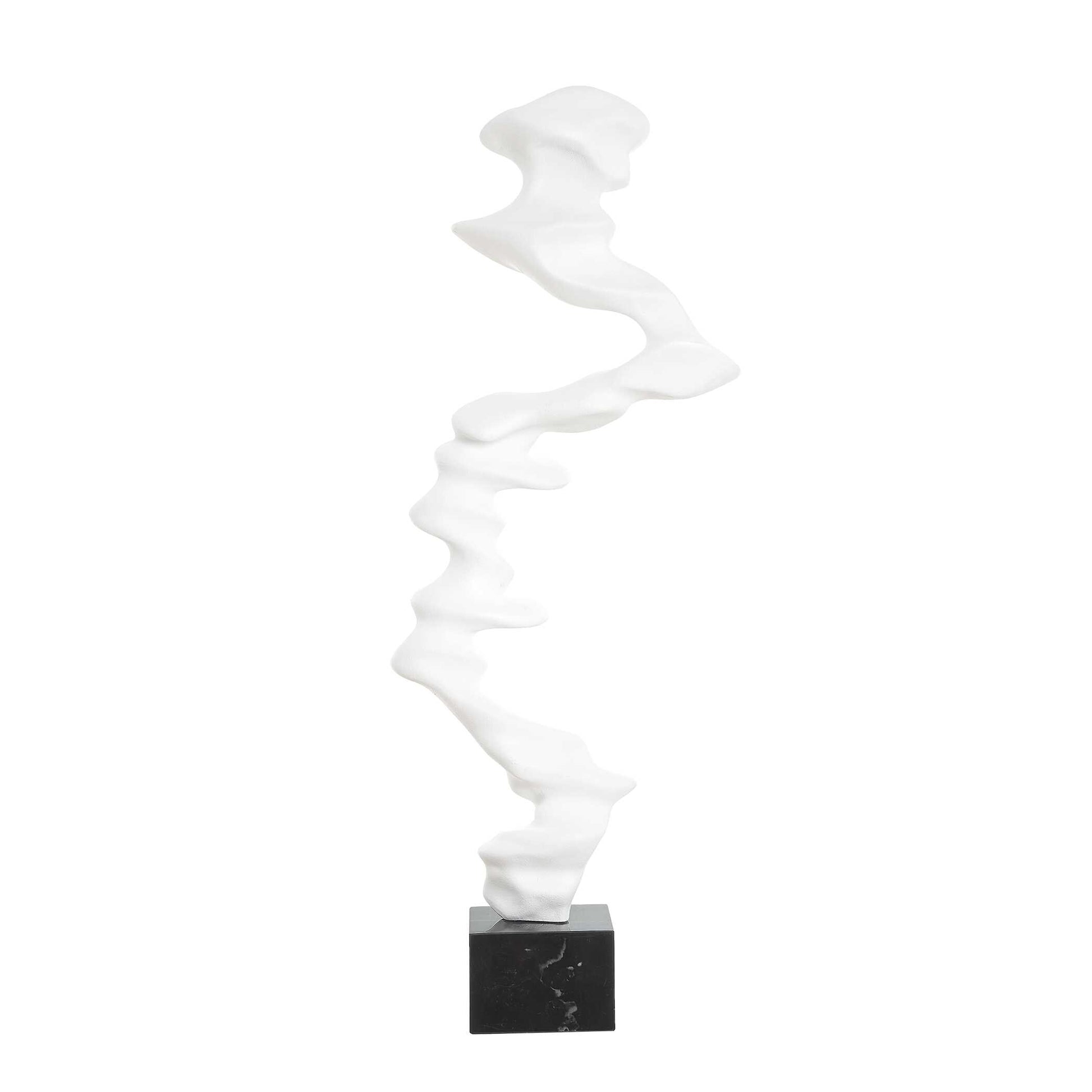 Uttermost Flux Indoor-Outdoor White Sculpture