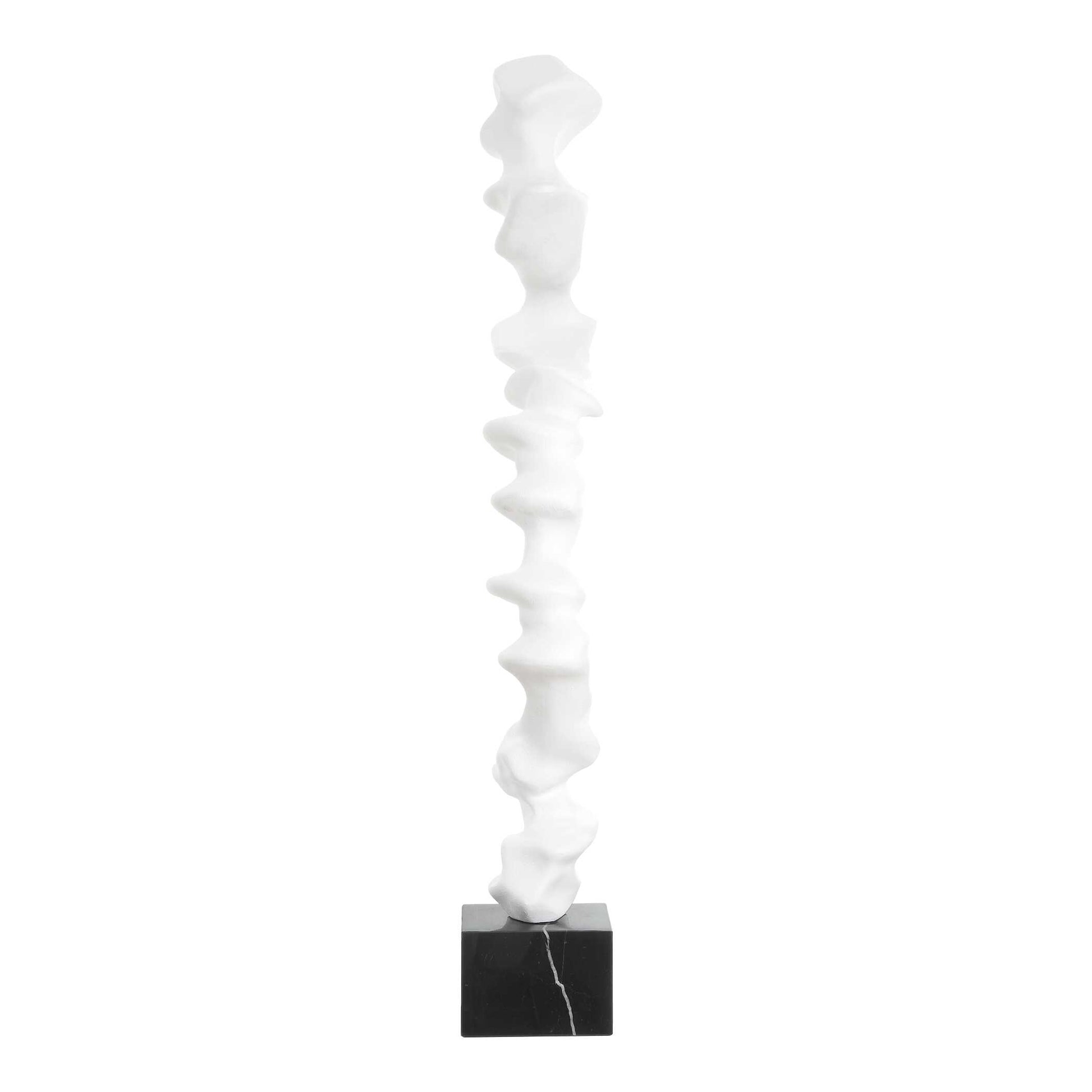 Uttermost Flux Indoor-Outdoor White Sculpture