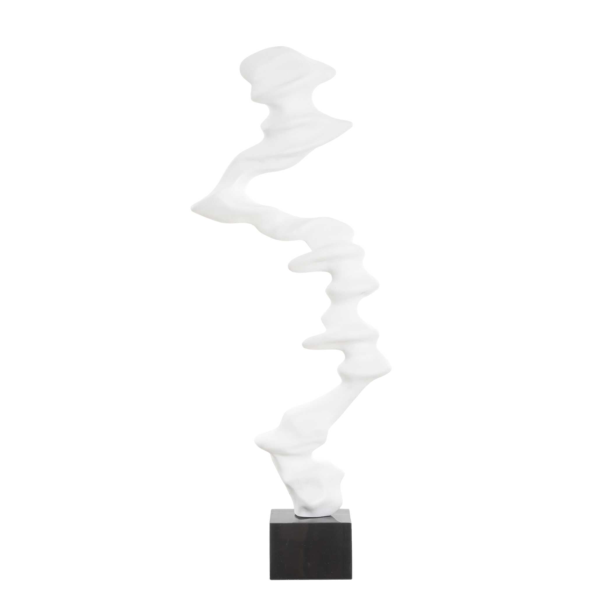 Uttermost Flux Indoor-Outdoor White Sculpture