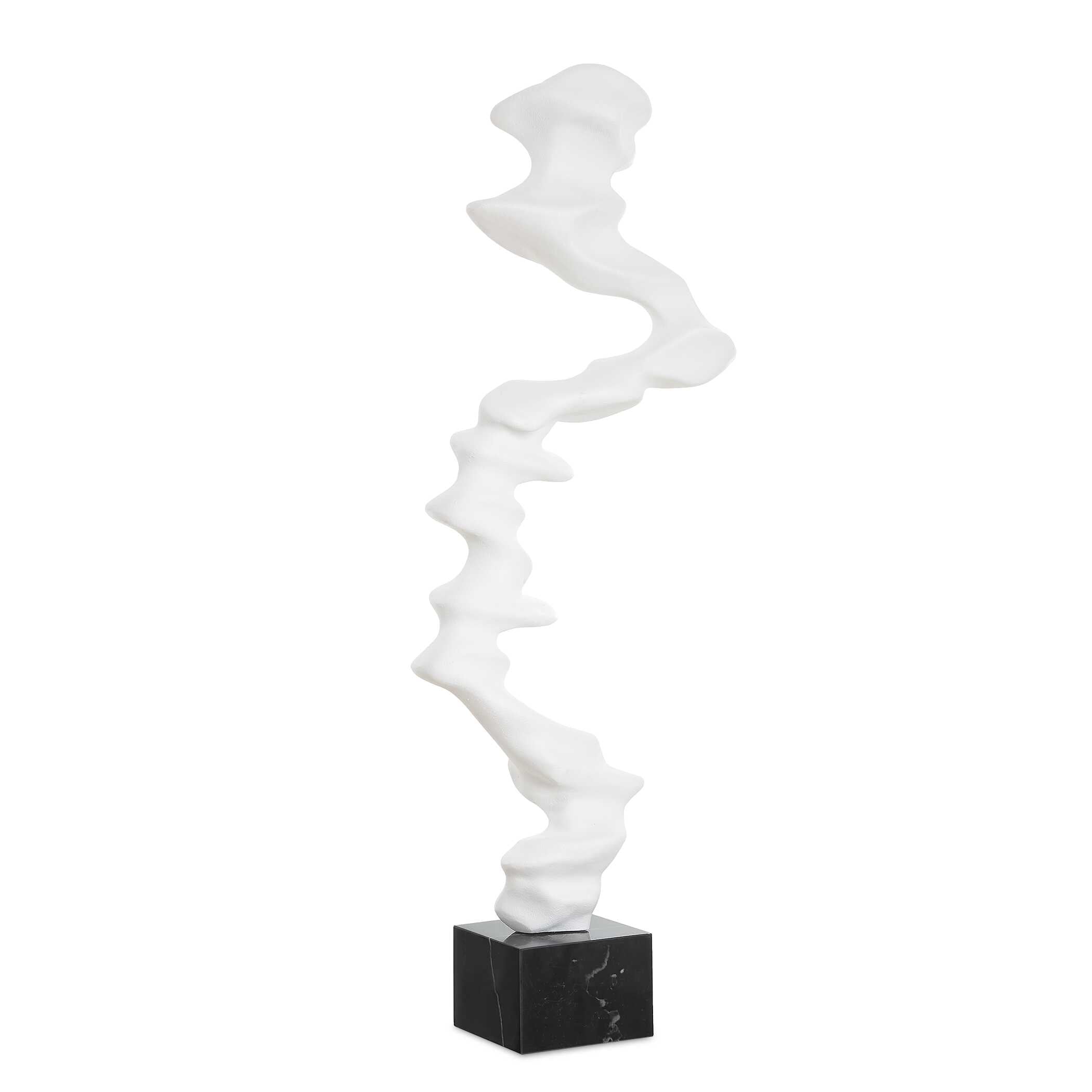 Uttermost Flux Indoor-Outdoor White Sculpture