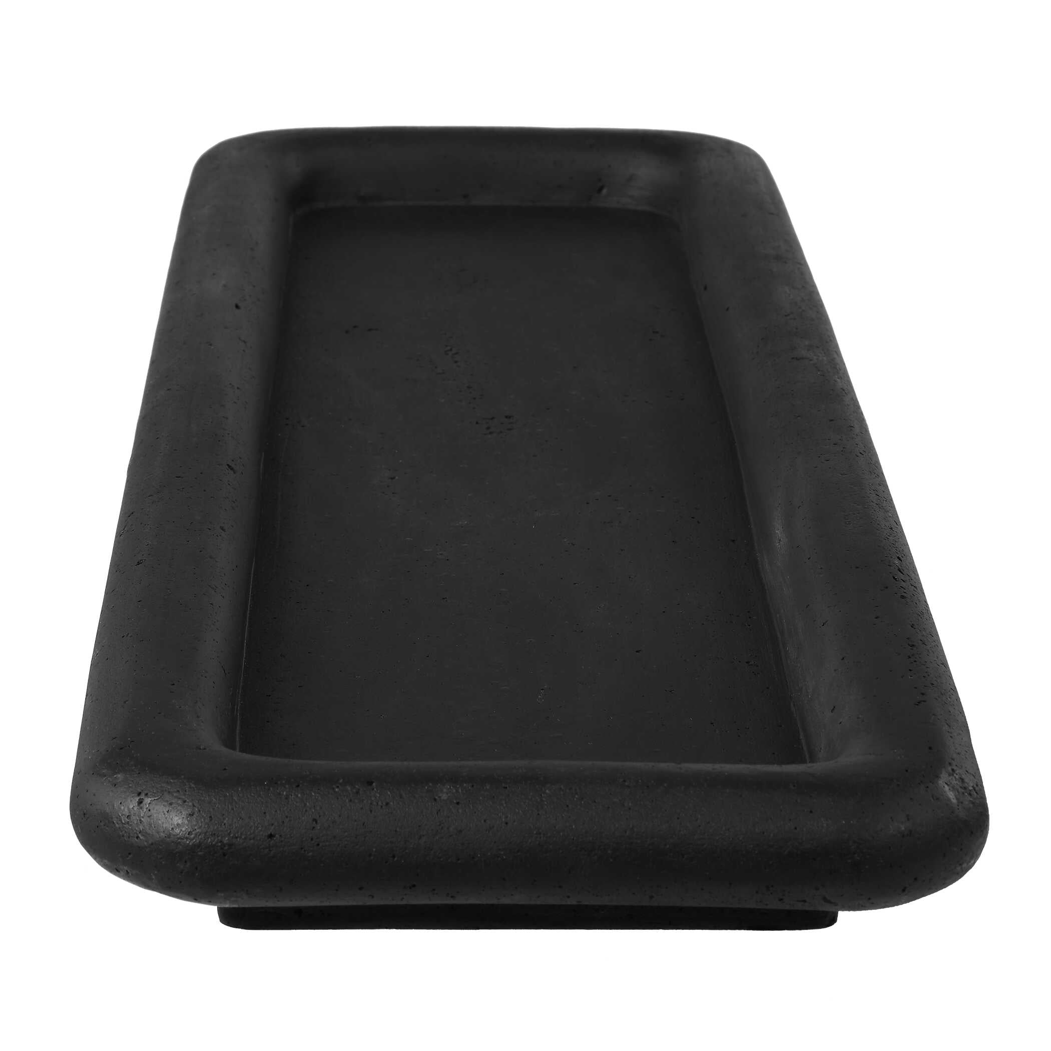 Uttermost Shadowline Indoor-Outdoor Black Tray