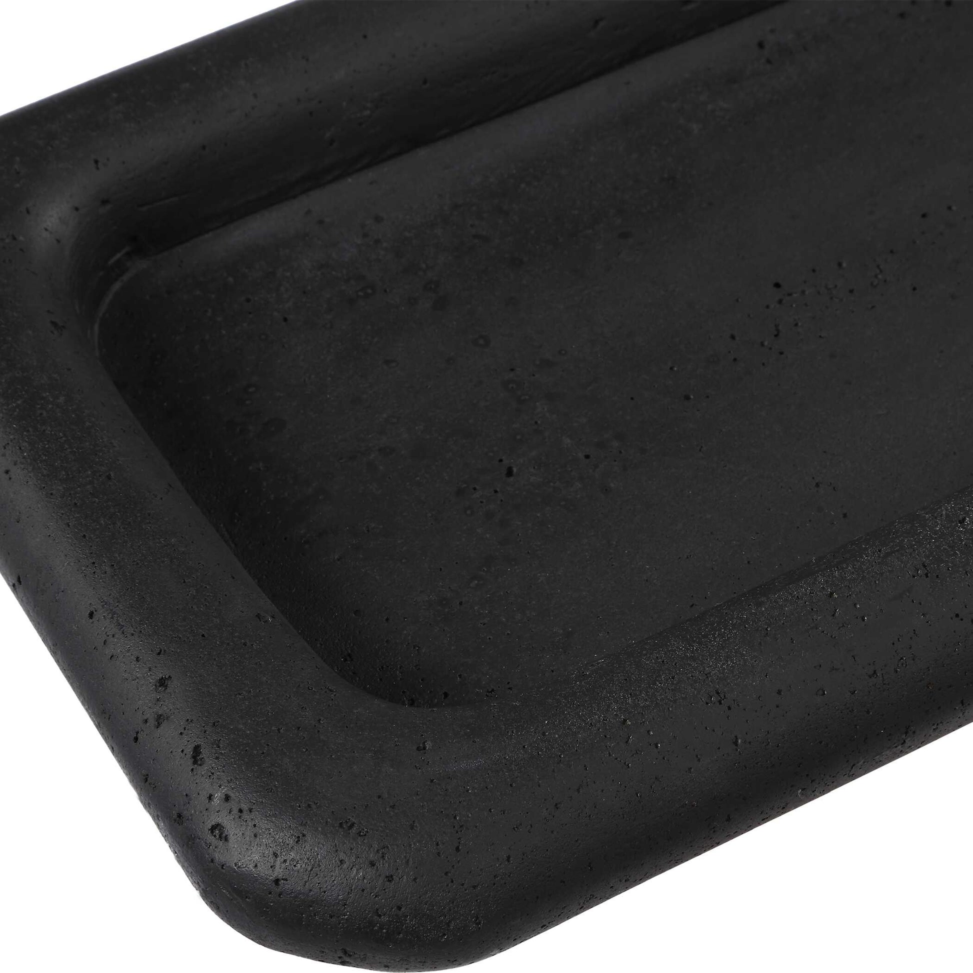 Uttermost Shadowline Indoor-Outdoor Black Tray