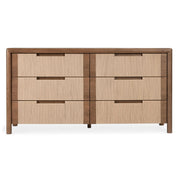 Corda Oak 6-Drawer Dresser 70"