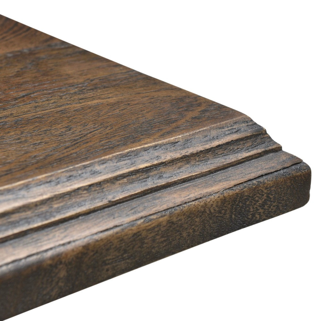 Nimes 98" Solid Wood Dining Table in Weathered Mango