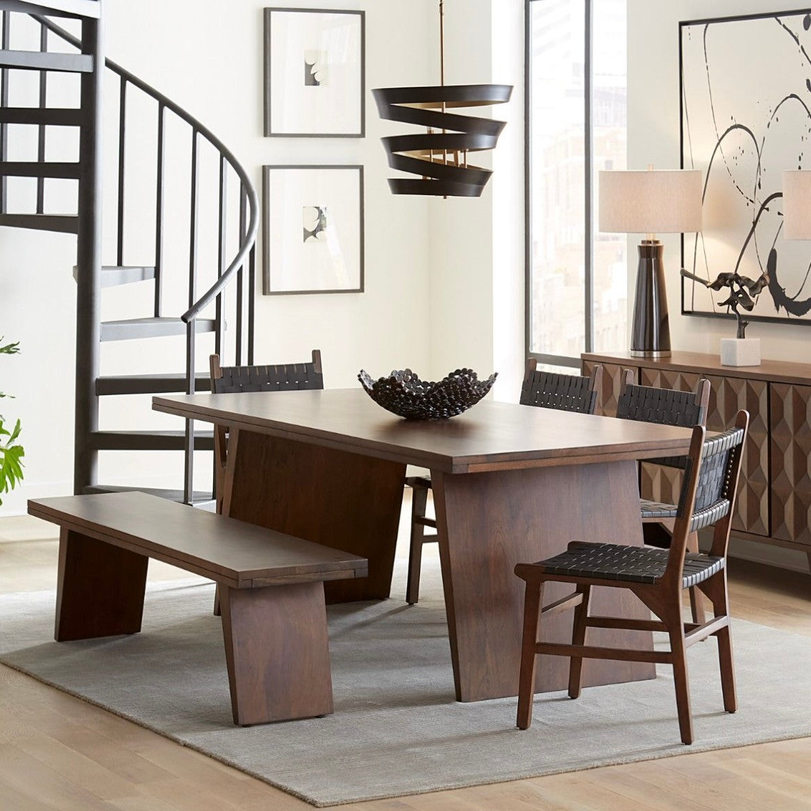 Willow Leather Dining Chair