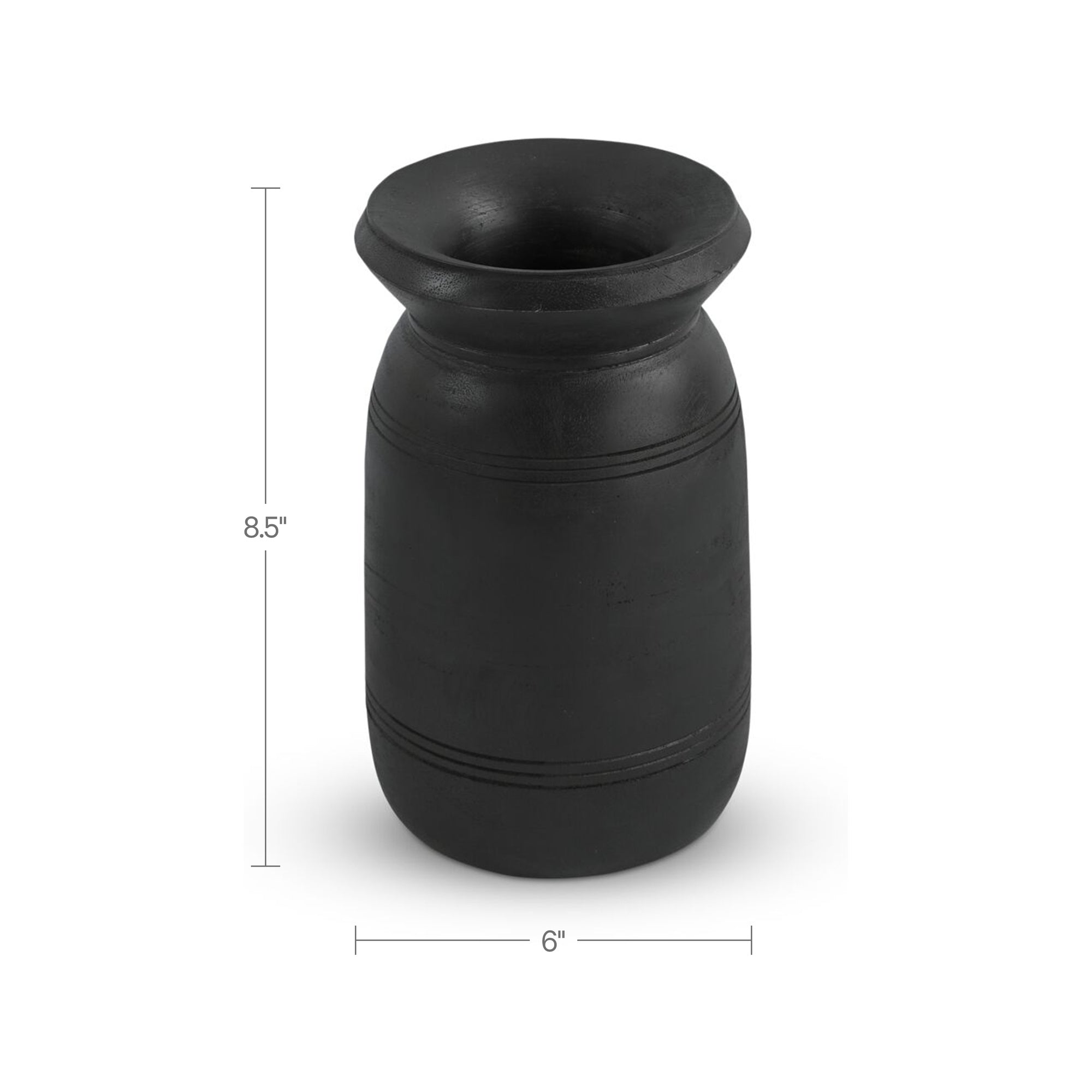 Noble 8.5 In Vessel Black by Moe's Home Collection - view 2