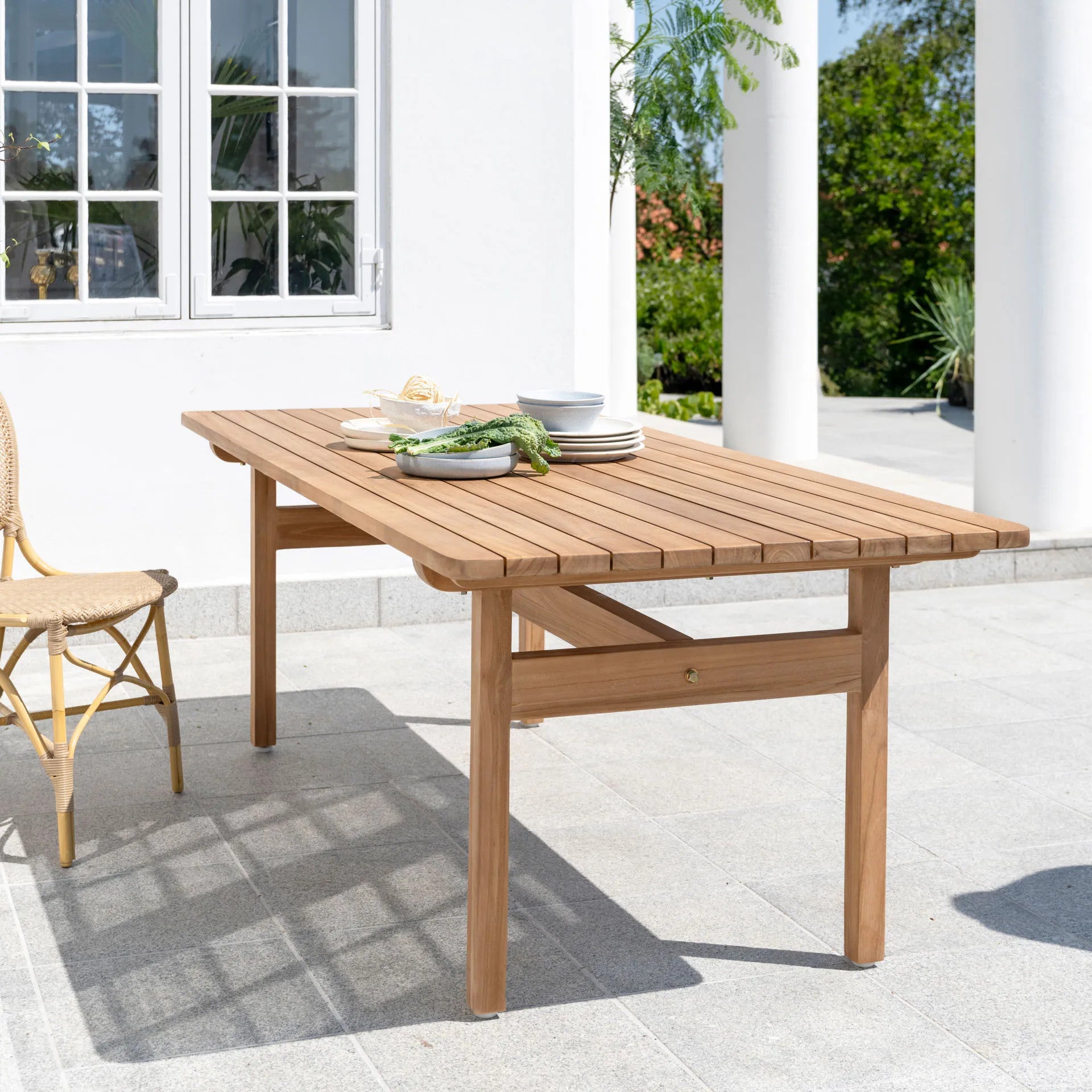 Tobias Exterior Teak Table by Sika Design - view 6