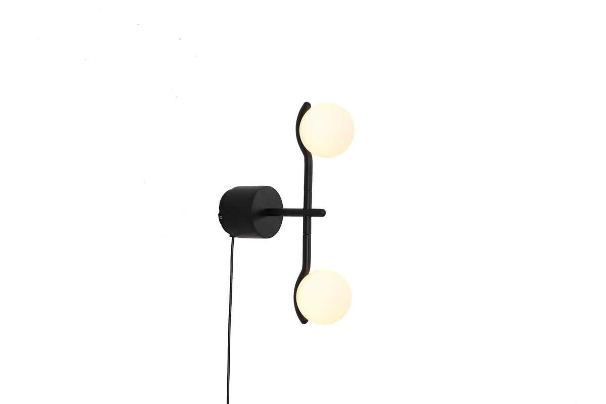 Pluto Wall Lamp in Black by Mobital - image 2
