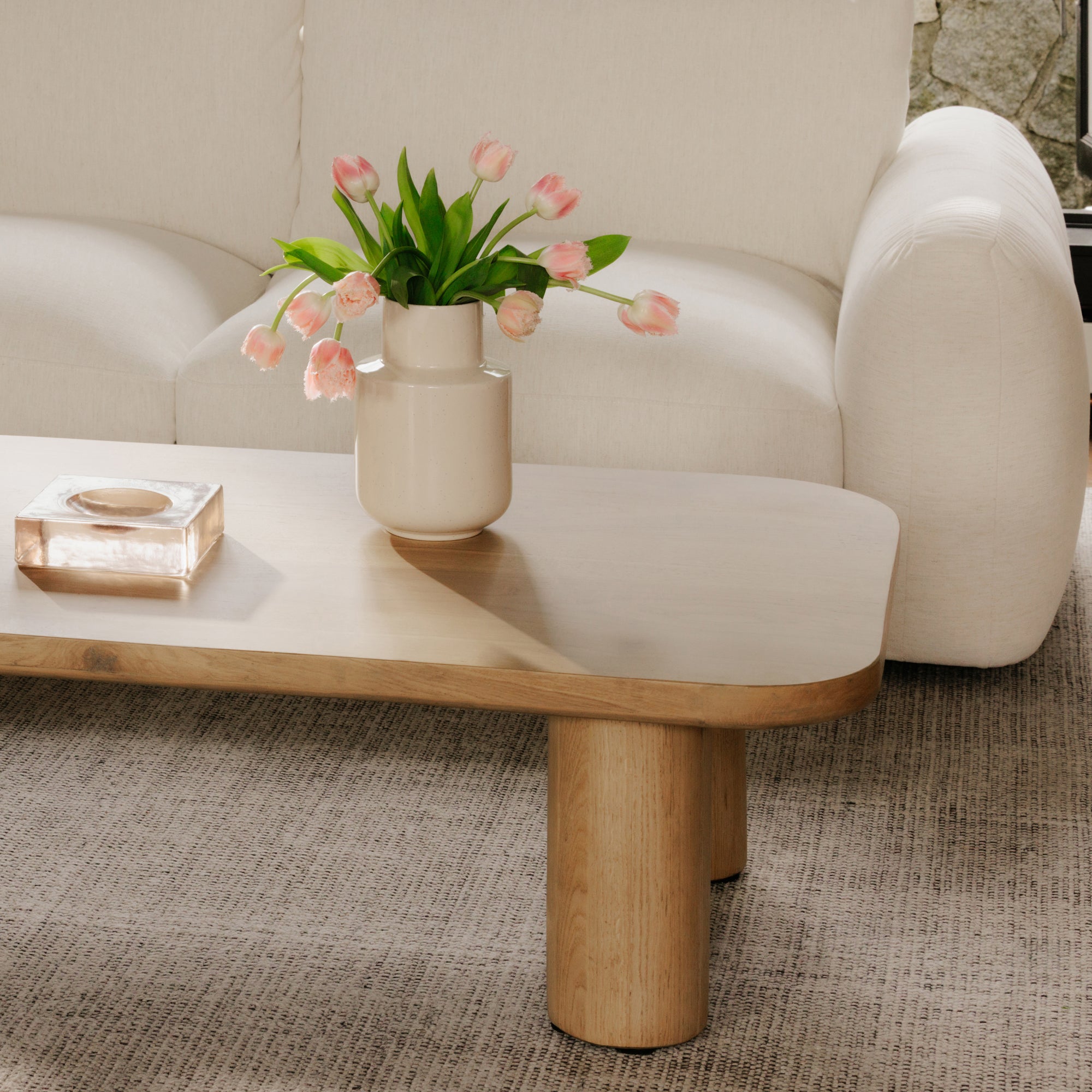 Anders Coffee Table Natural by Moe's Home Collection - view 2