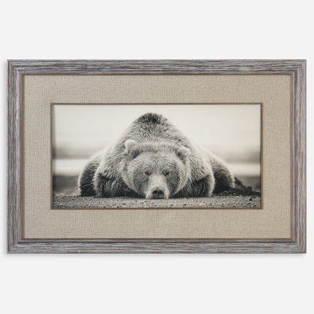Deep Sleep Bear Print