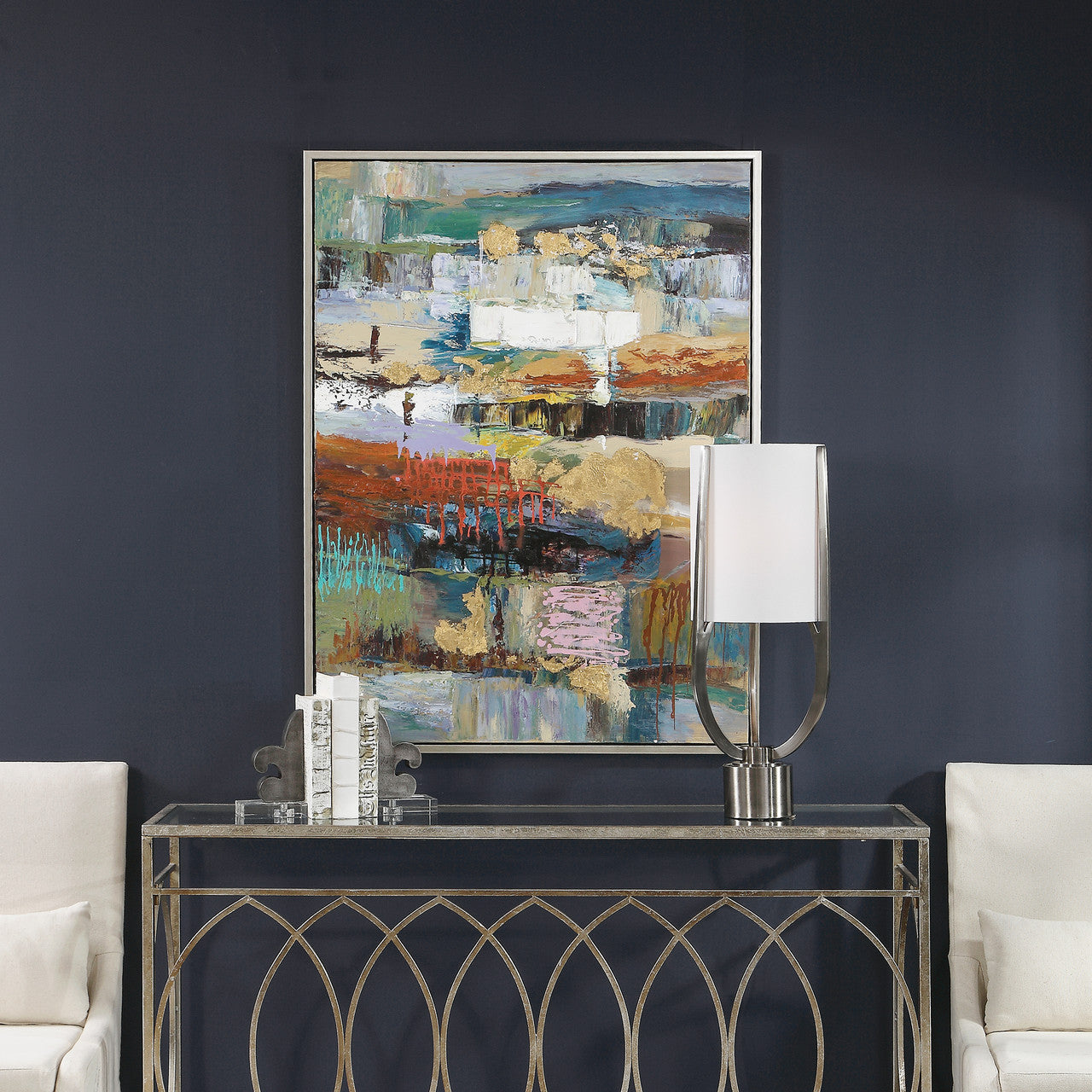 Uttermost Fiesta Hand Painted Canvas