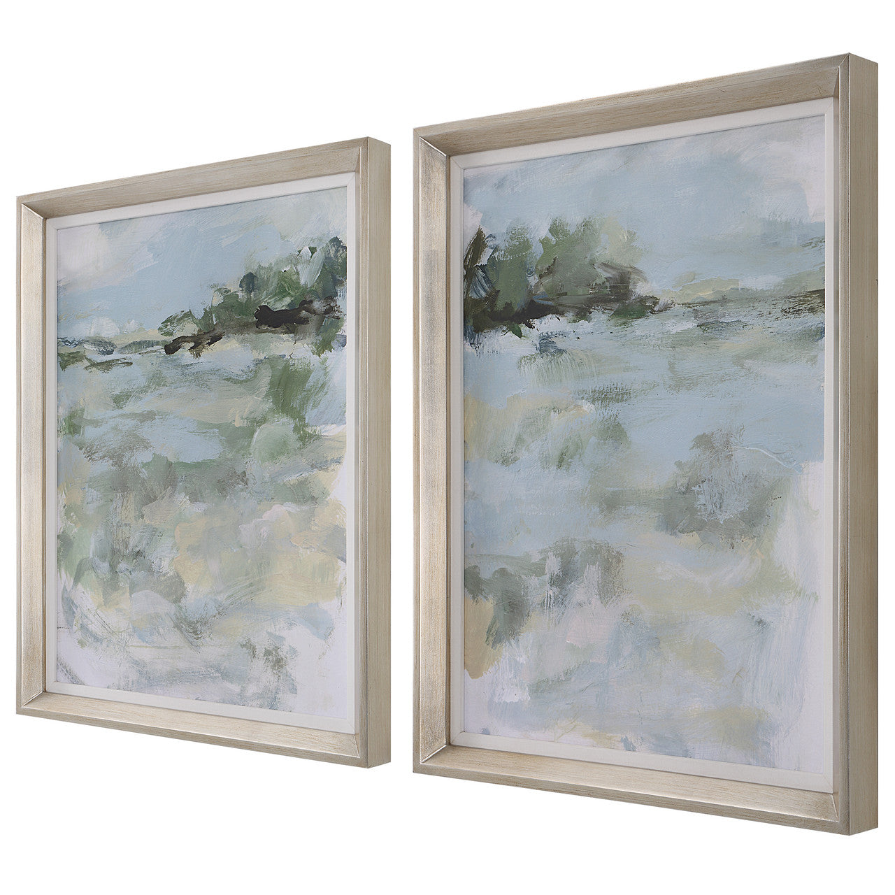 Uttermost Far Away View Framed Prints, Set/2