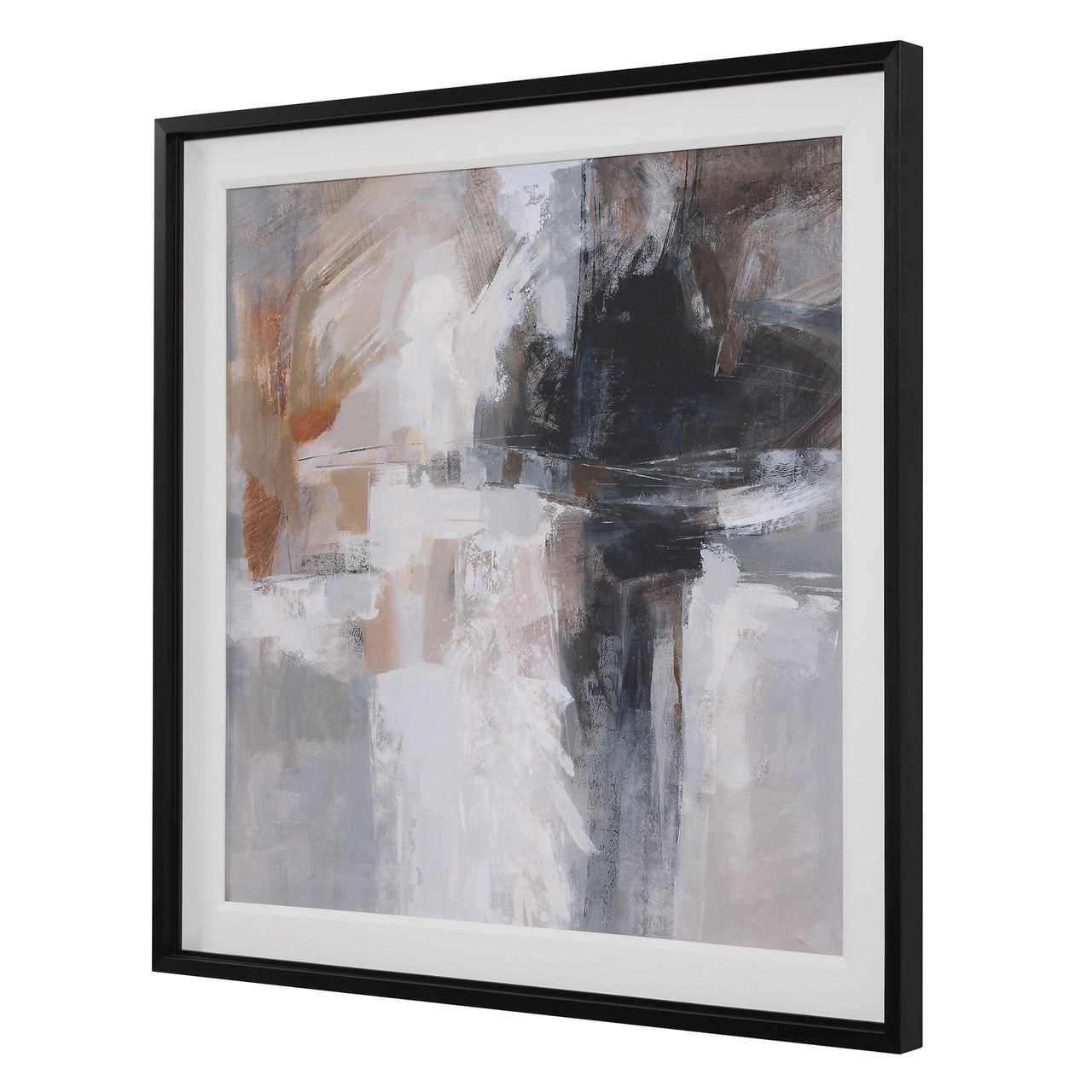 Uttermost Wings Neutral Abstract Framed Print
