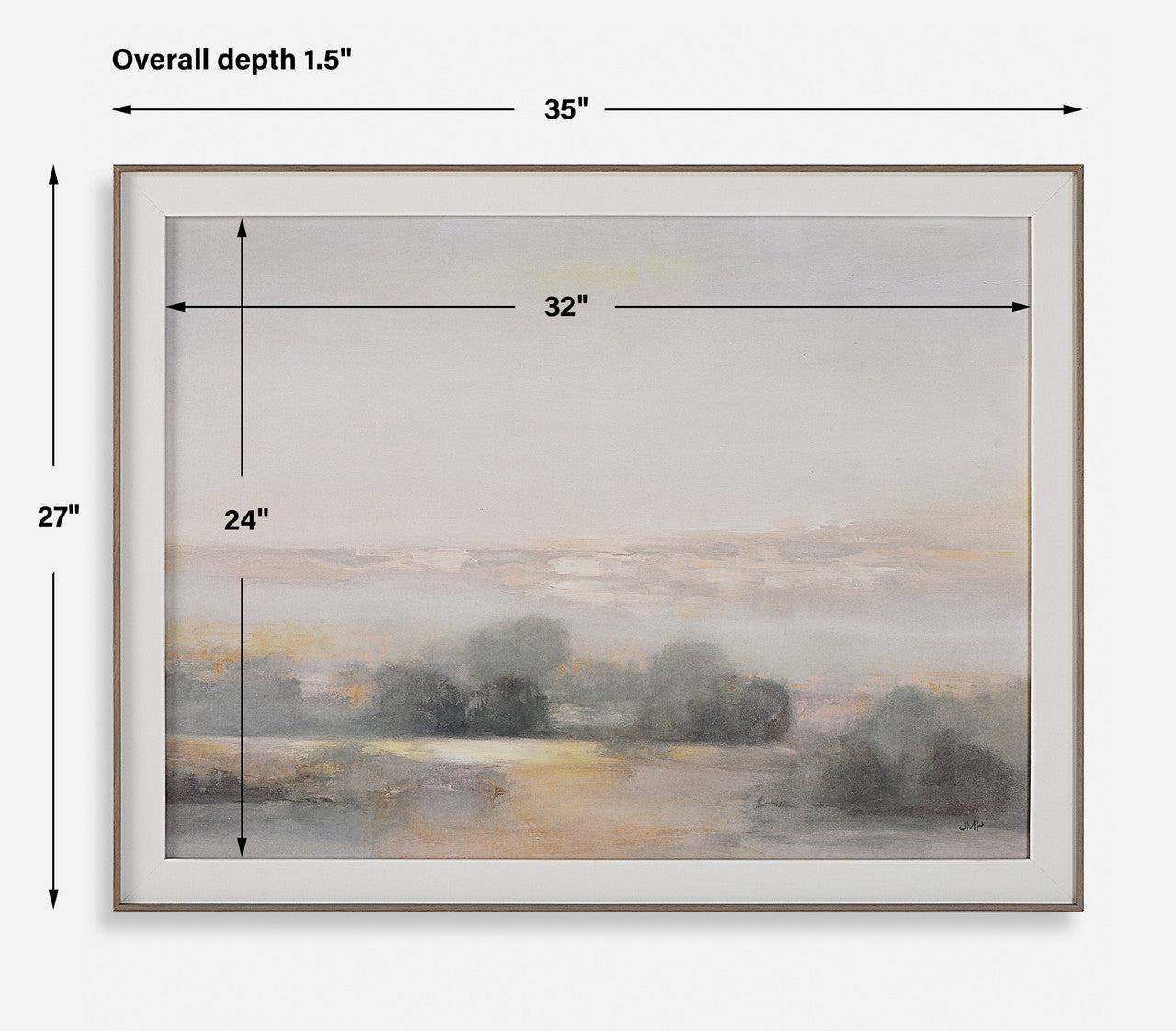 Uttermost Atmospheric Neutral Landscape Print