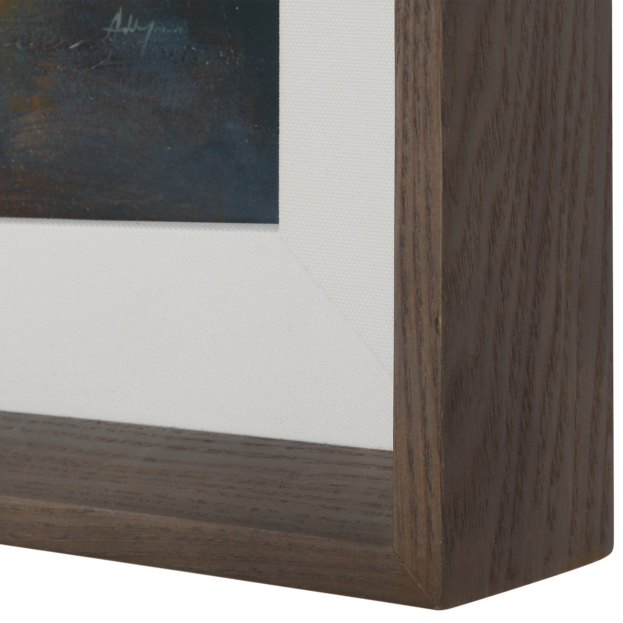 Uttermost Blue Reverie Framed Abstract Lake Print