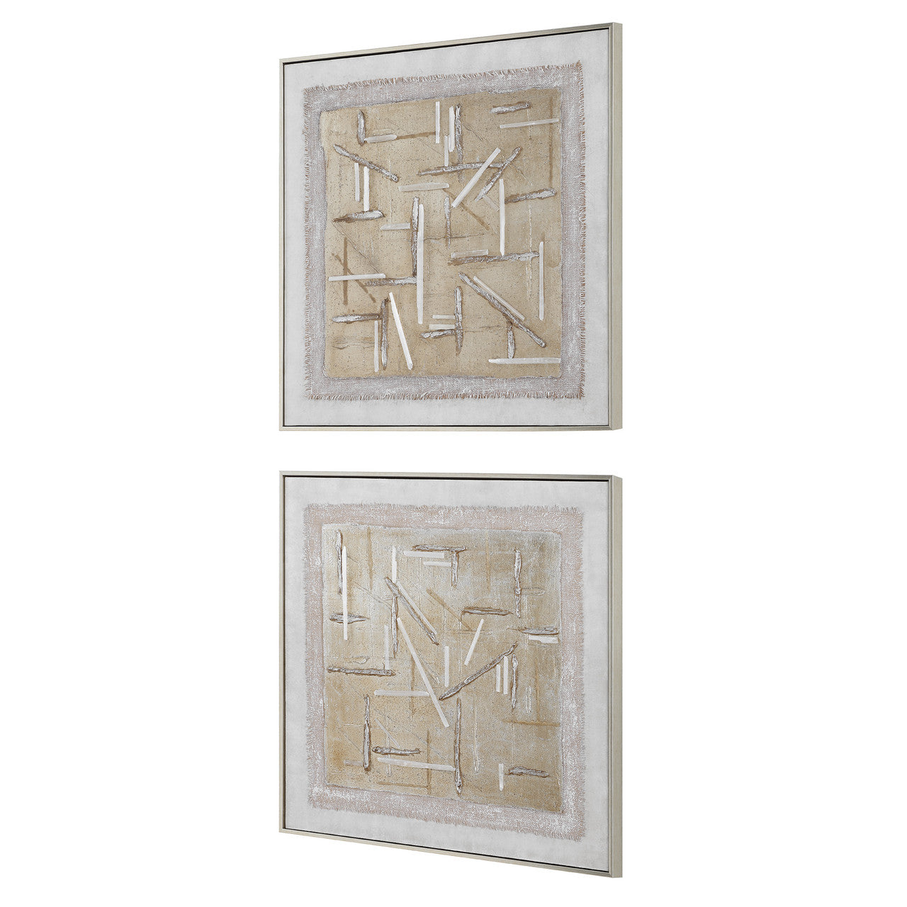 Uttermost Unpredictable Hand Painted Canvases Set/2