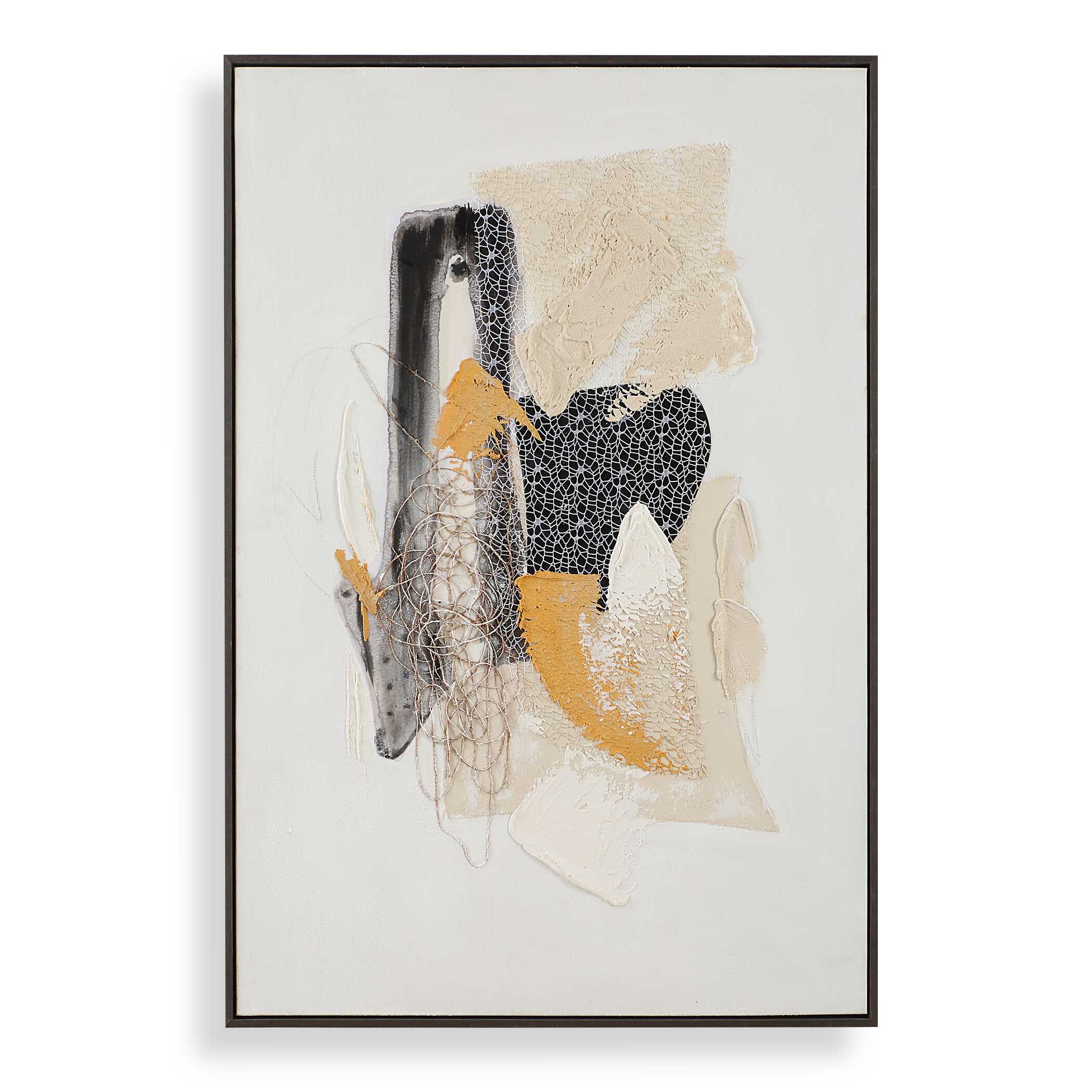 Uttermost Scatter Abstract Hand Painted Canvas Art