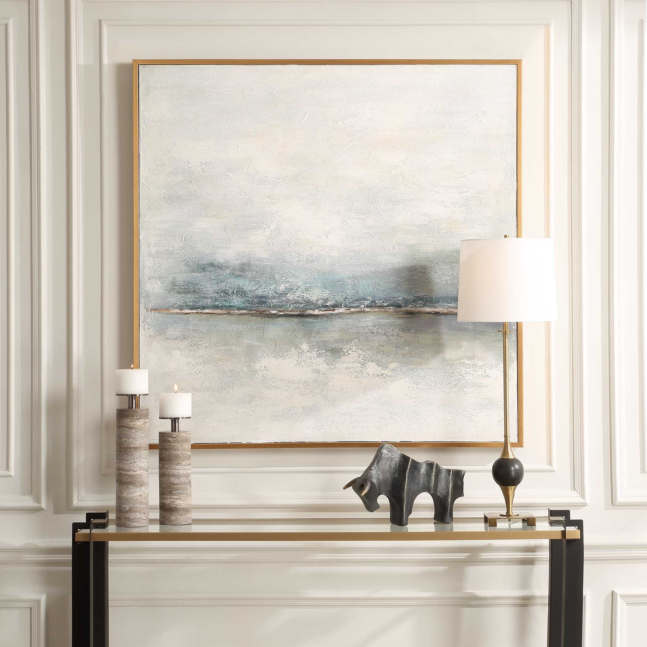 Uttermost Foggy Morning Abstract Art