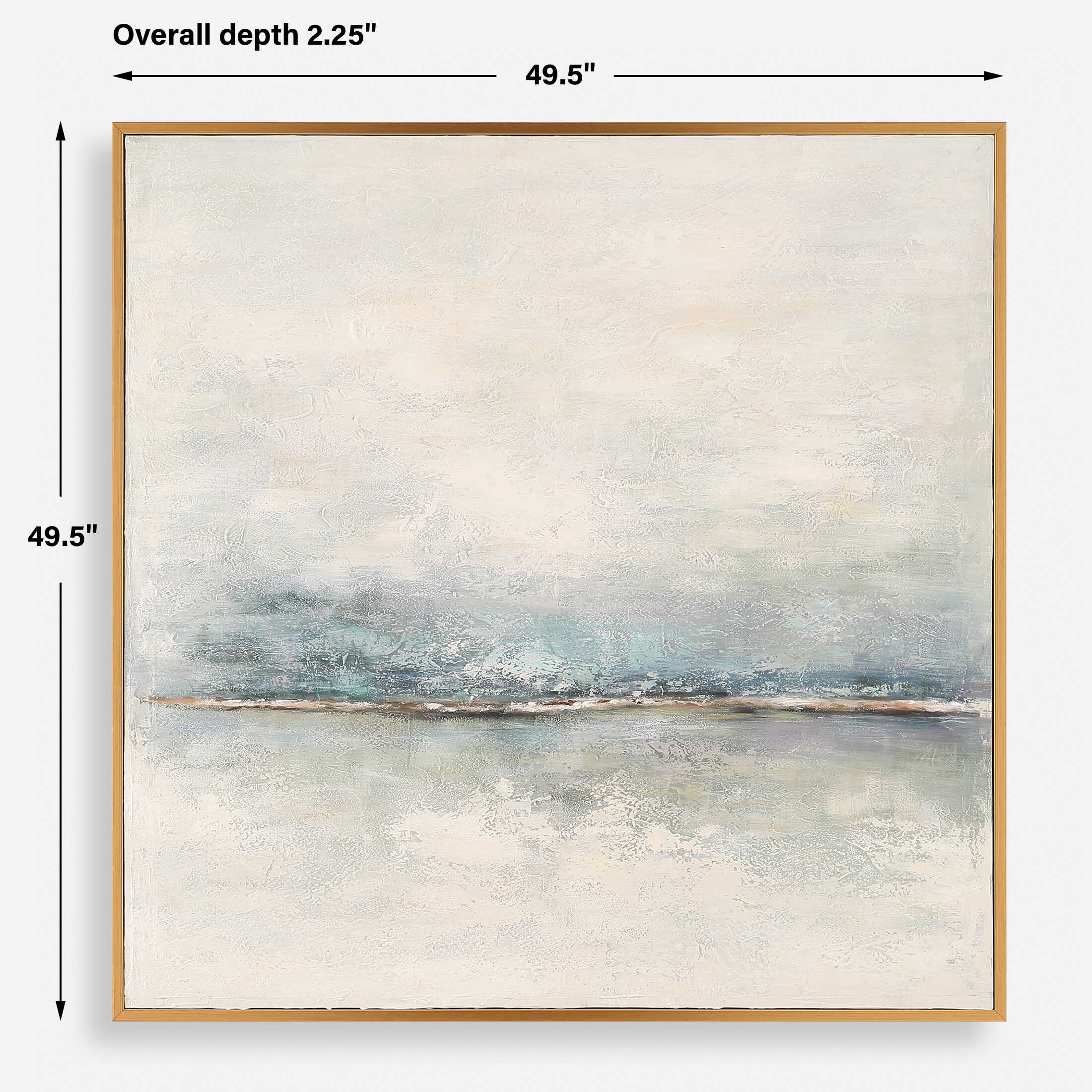 Uttermost Foggy Morning Abstract Art