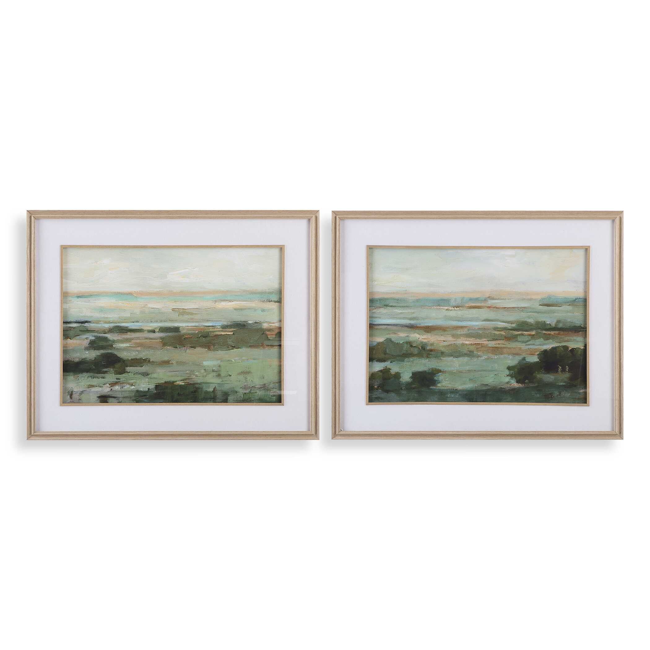 Uttermost Warm Valley Framed Prints Set/2