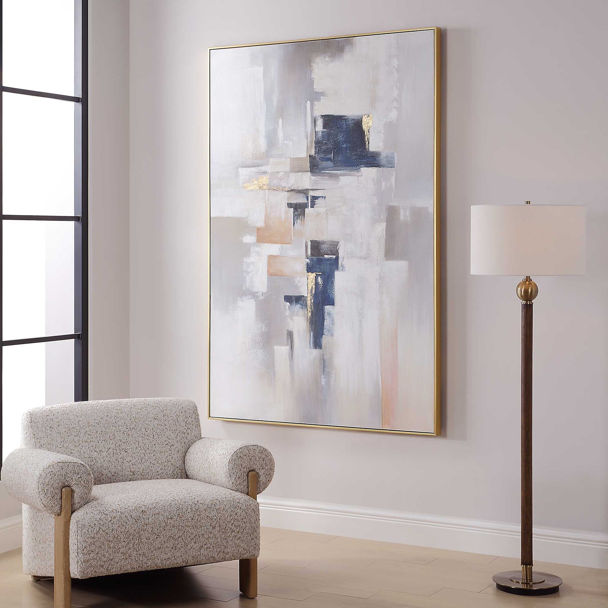 Uttermost Waterfront Geometric Abstract Art