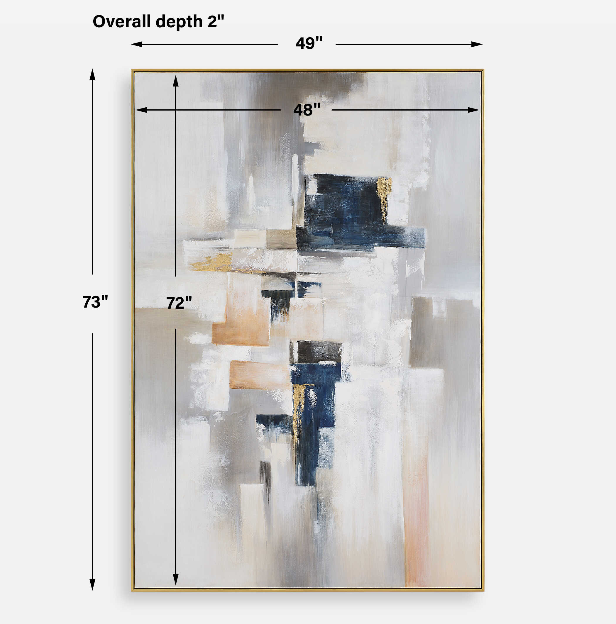 Uttermost Waterfront Geometric Abstract Art